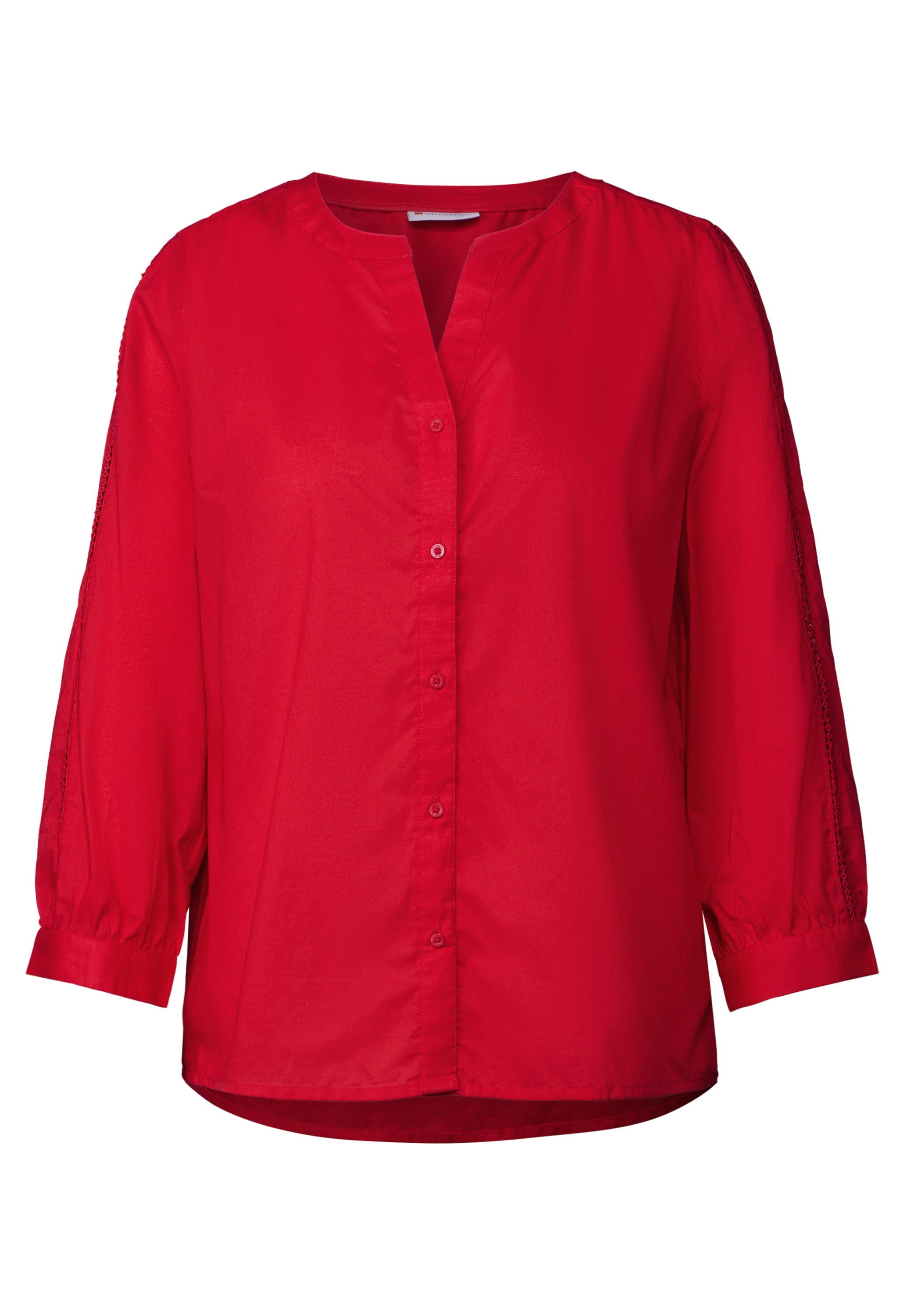 STREET ONE Klassische Bluse, mit Tape Detail