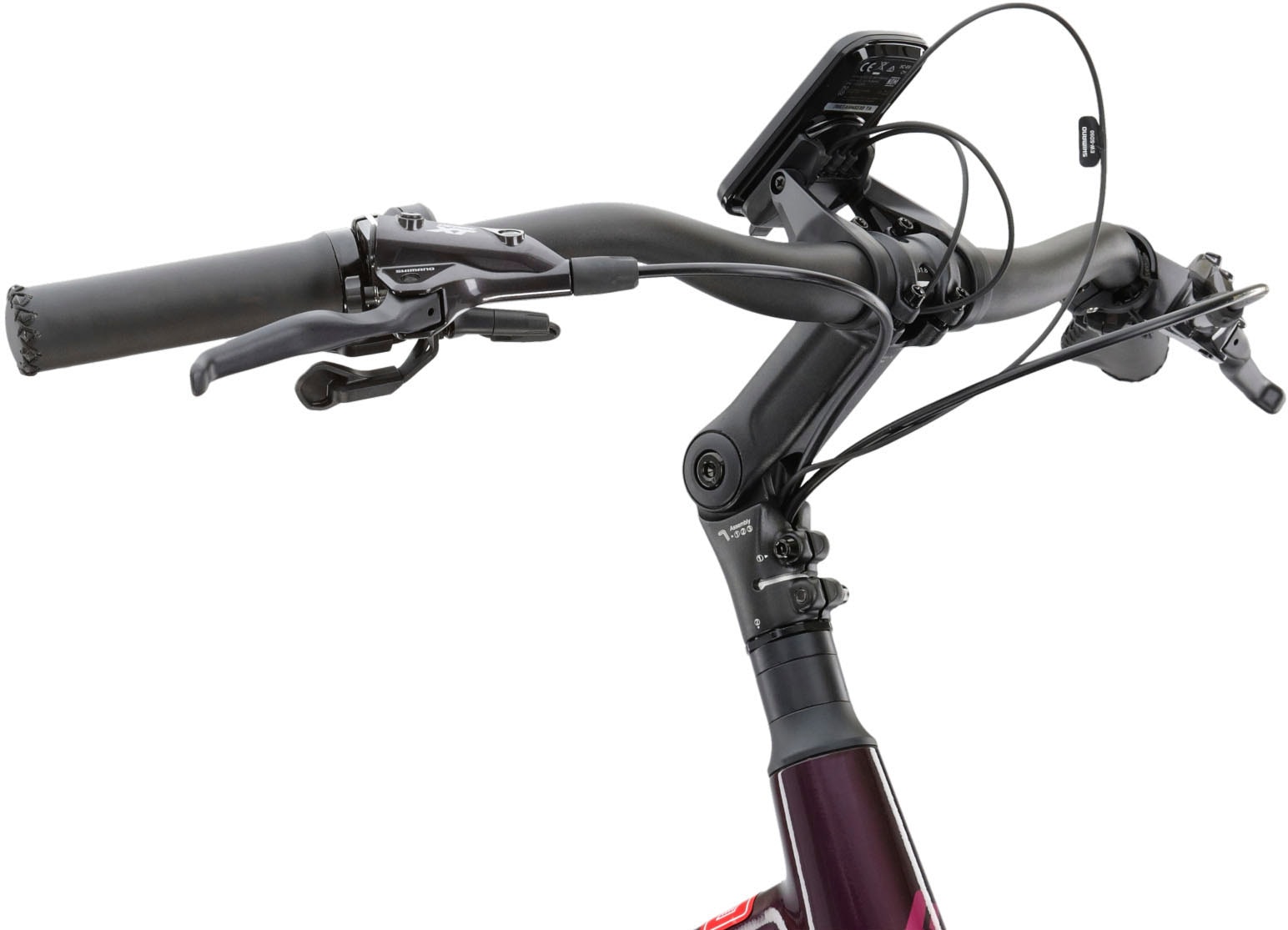 Kross E-Bike »E-Trekkingrad Trans Hybrid Prestige 630 28 Zoll lila«, 11 Gang, Shimano, DEORE XT DI2 M8050, Mittelmotor 250 W, Pedelec, Elektrofahrrad für Damen