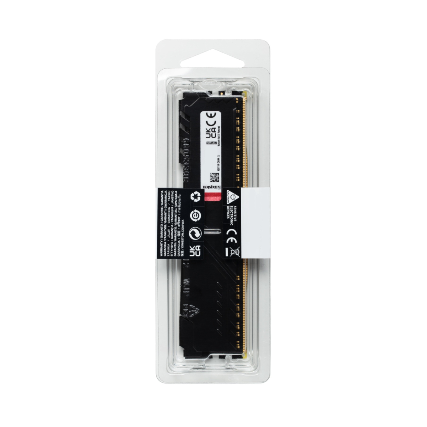 Kingston Arbeitsspeicher »8GB 3600MT/s DDR4 CL17 DIMM FURY Beast Black«