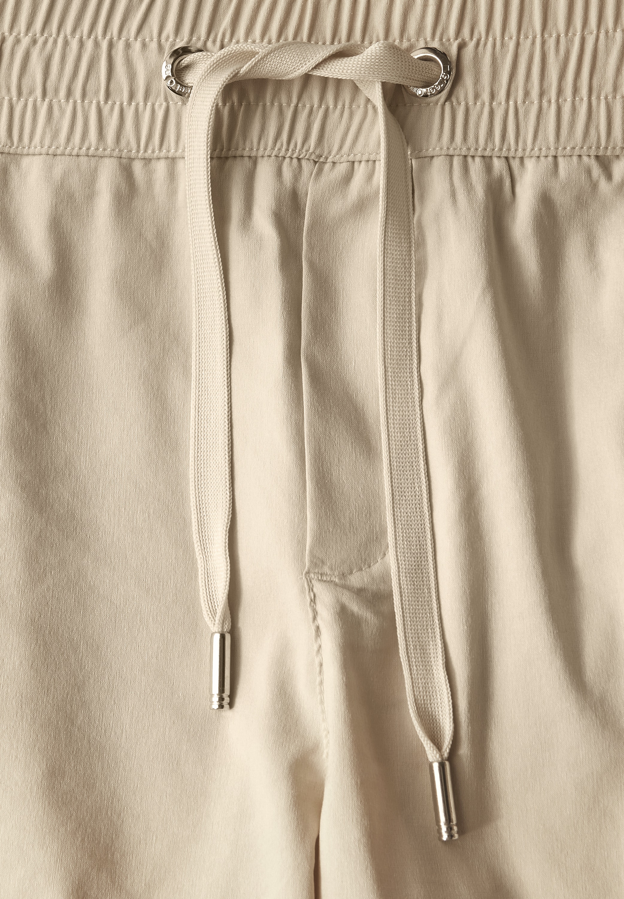 STREET ONE Stoffhose »Style Bonny«, Sommerhose mit elastischem Bund mit Tunnelzug