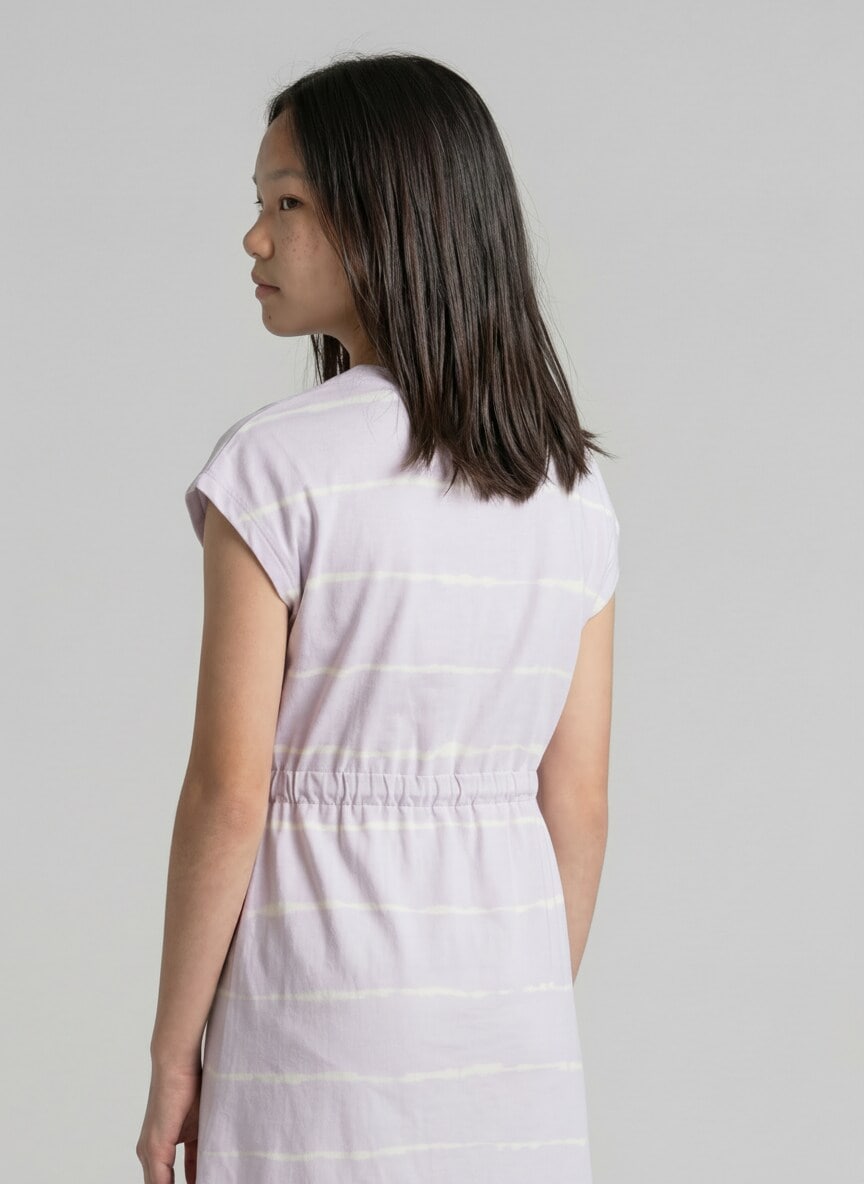 TOM TAILOR Jerseykleid Ohne Taschen im Streifen-Design