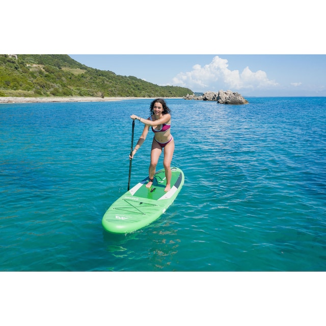 Aqua Marina Inflatable SUP-Board »Breeze iSUP BT-21BRP«, (Set, 6 tlg., mit  Paddel, Pumpe und Transportrucksack) bei