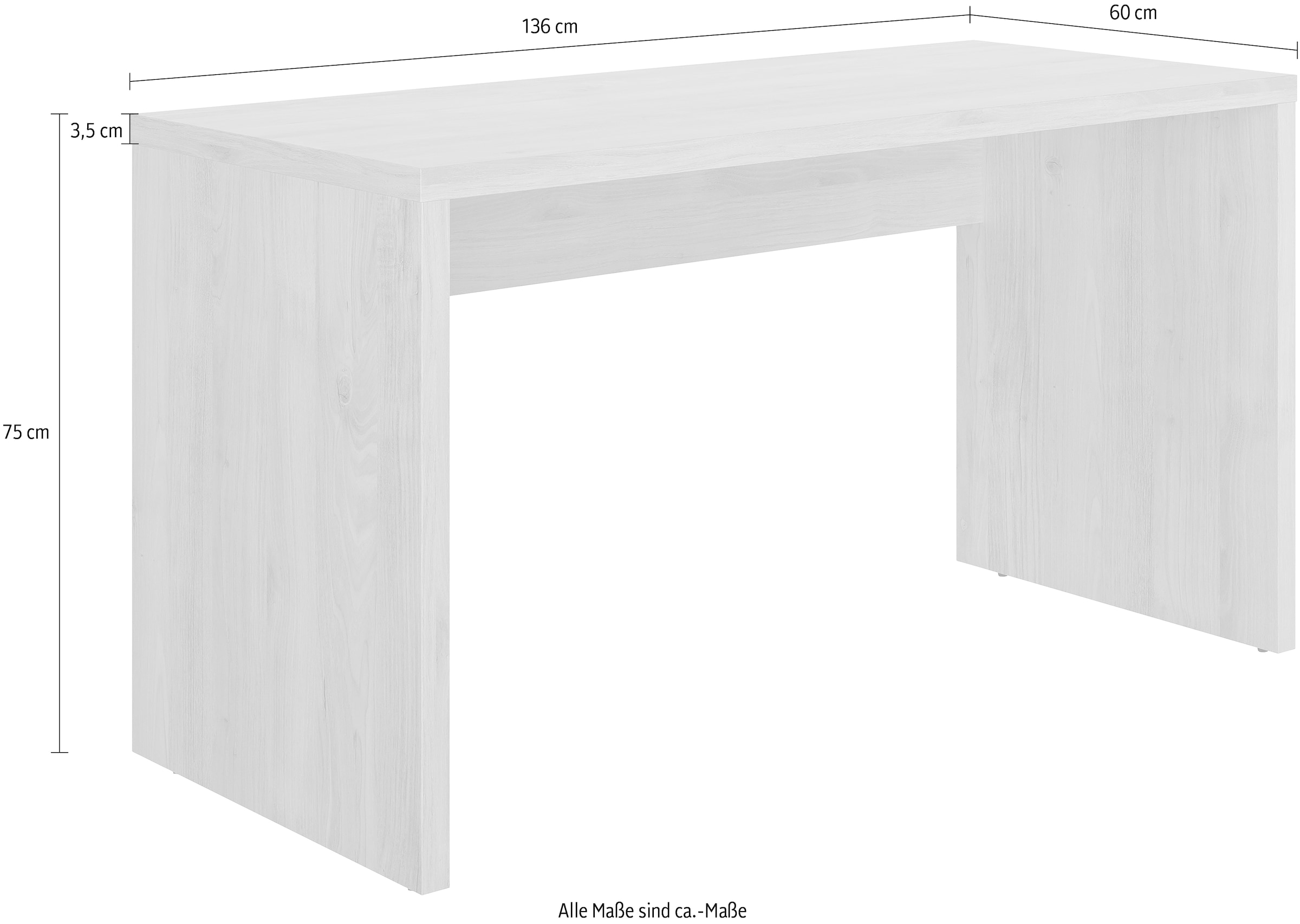 Gami Schreibtisch »Elio«, (1 St.), Kollektion in edles Design