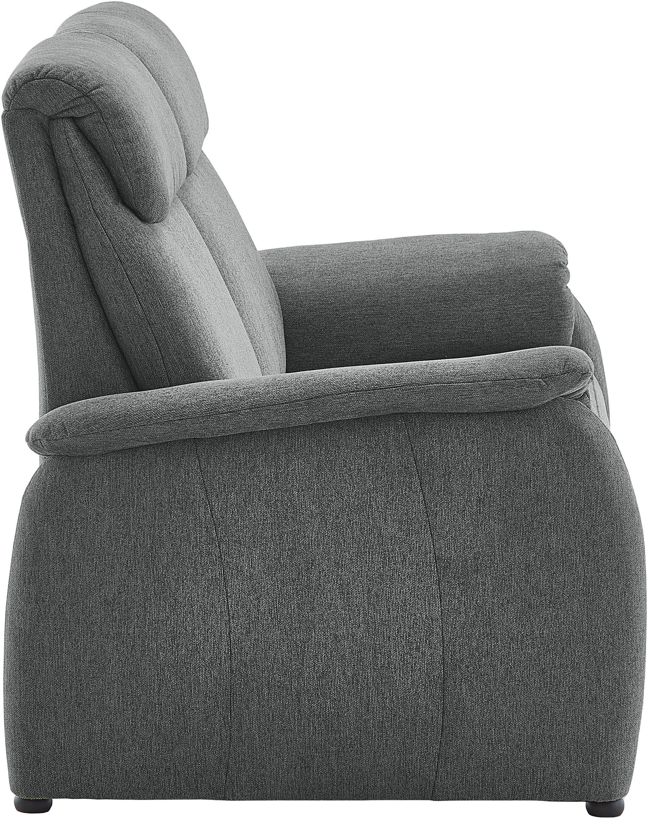 Home affaire Polstergarnitur »Turin, 2,5- & 3-Sitzer mit elektrischer Relaxfunktion« Set, 4 tlg. tlg. inkl. Tisch, USB & Steckdose, Federkern & pflegeleichtem Bezug