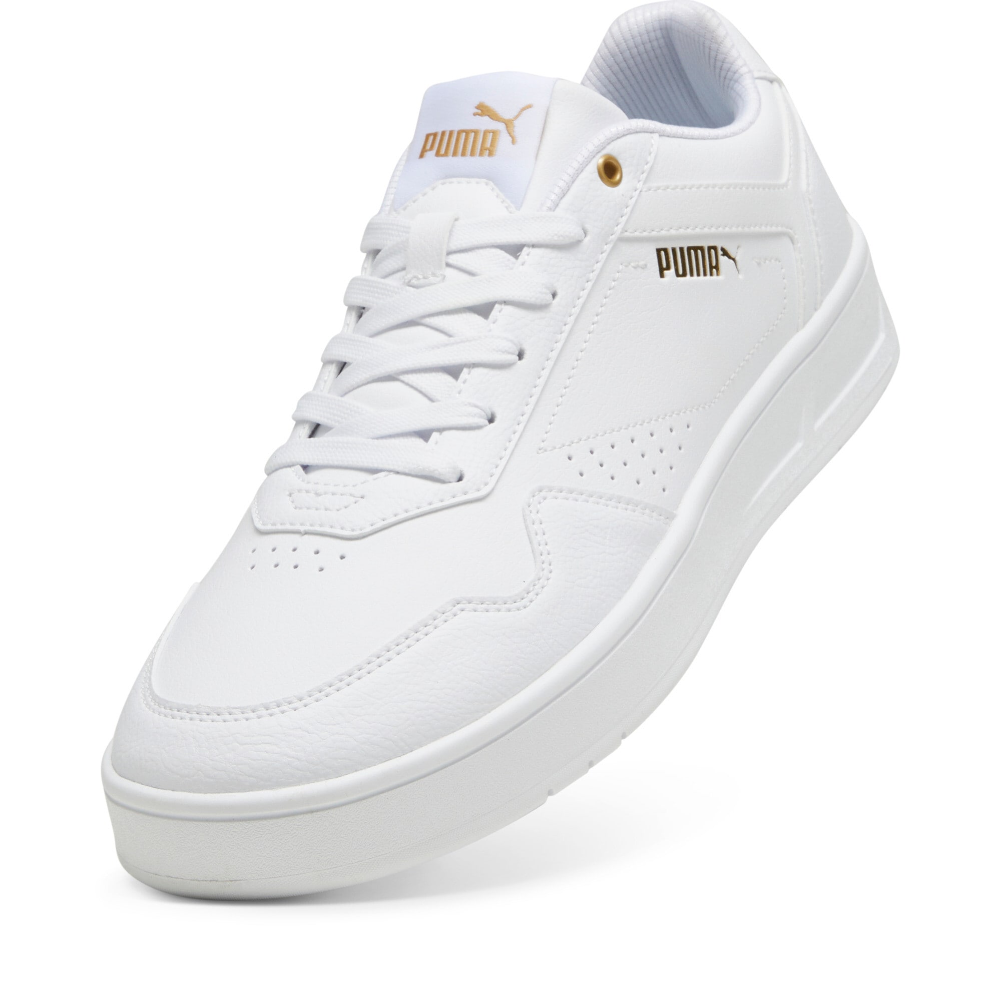 PUMA Sneaker »COURT CLASSIC«  mit Gummi-Laufsohle, aus Synthetik, mit Textil-Innenmaterial