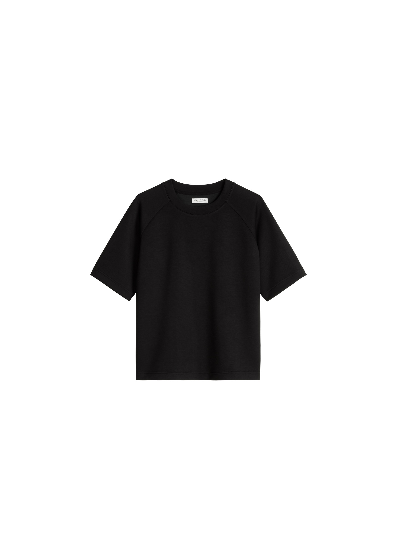 Marc O'Polo Rundhalsshirt lockere Passform, Halbarm, im Overshirt- und Sweatstyle, für Homewear
