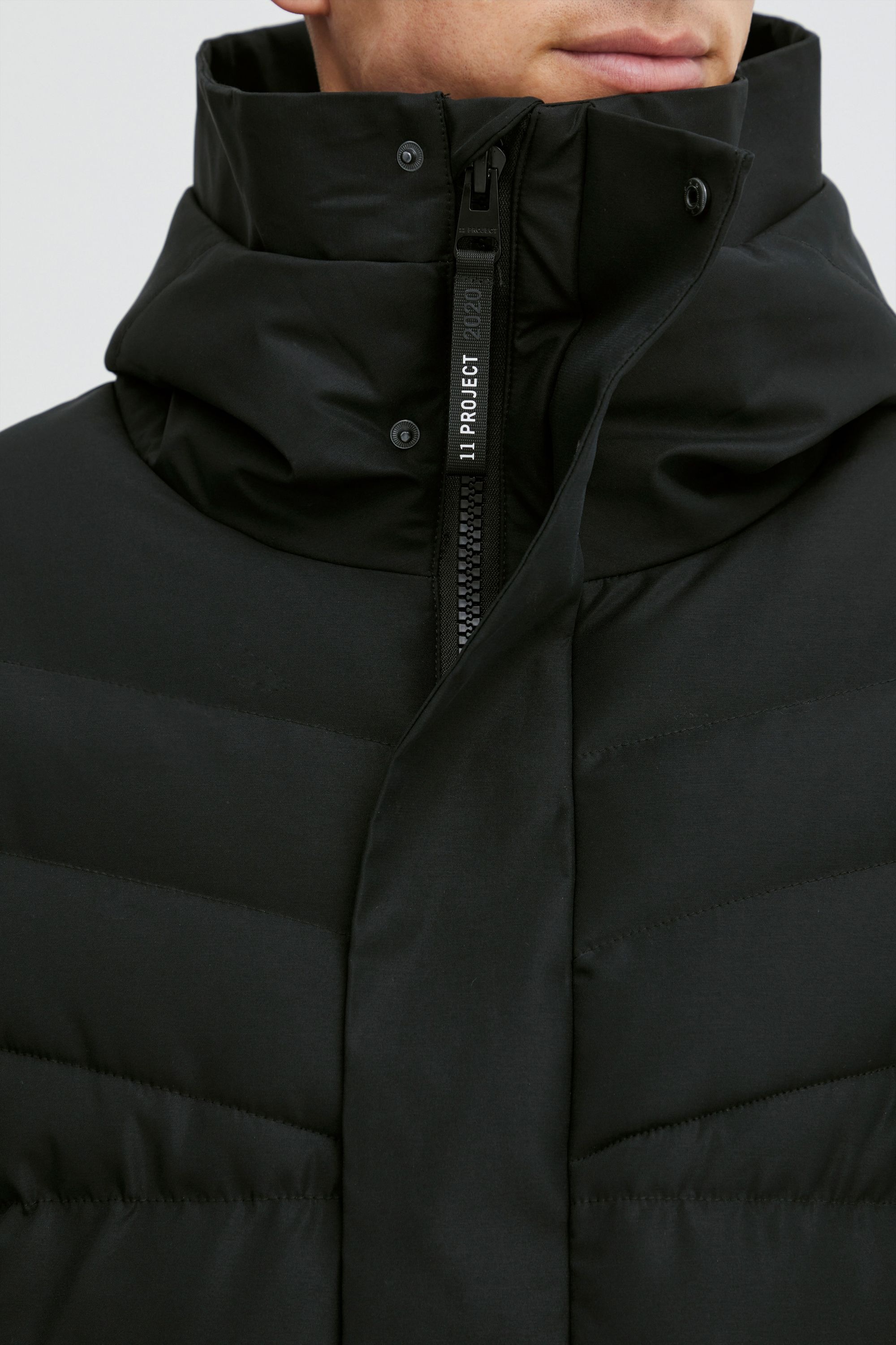11 Project Steppjacke »Steppjacke PRDemir«, mit Kapuze