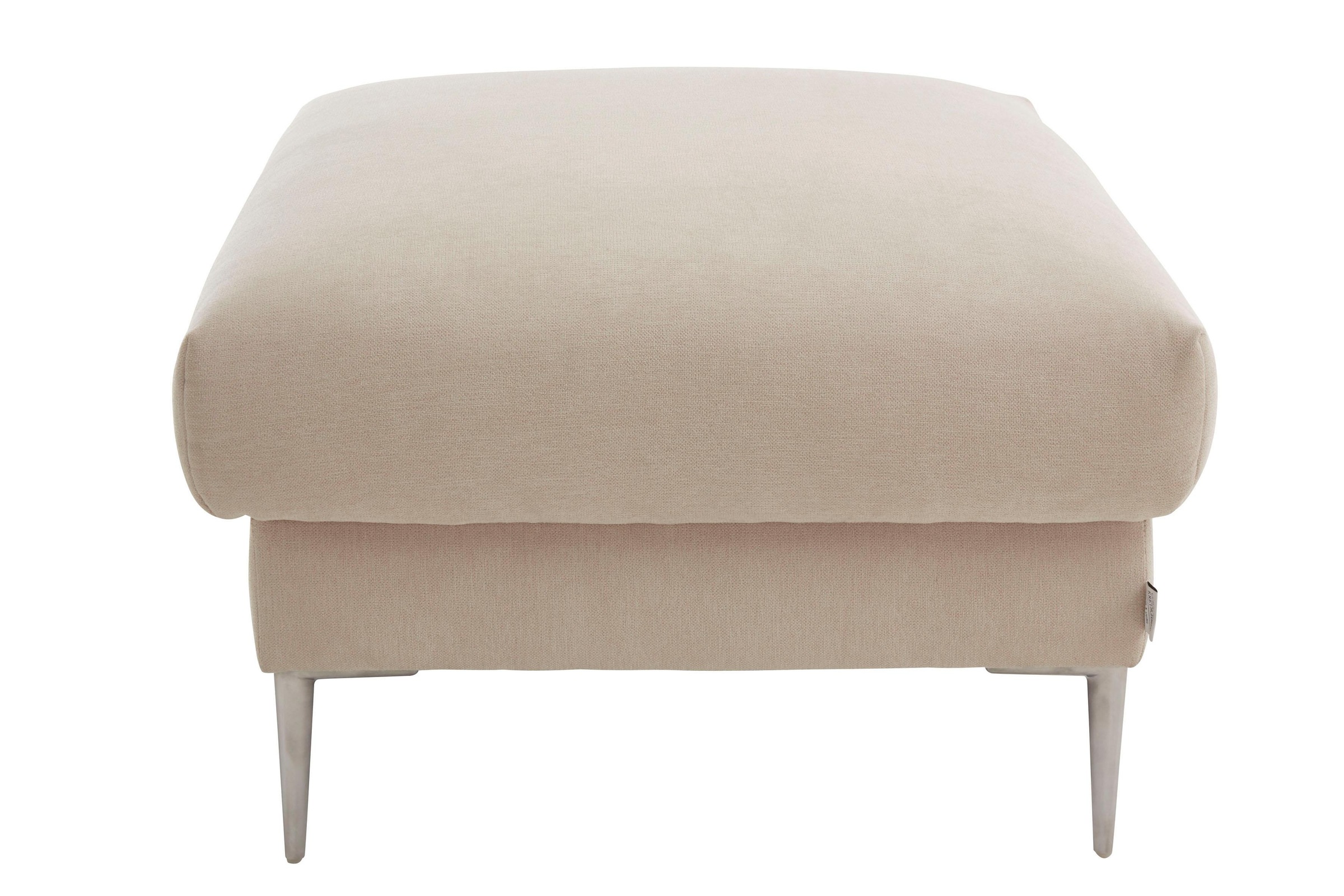 Guido Maria Kretschmer Home&Living Hocker »Lille, elegant und bequem durch Komfortsitzhöhe 46cm, hoher Fuß«