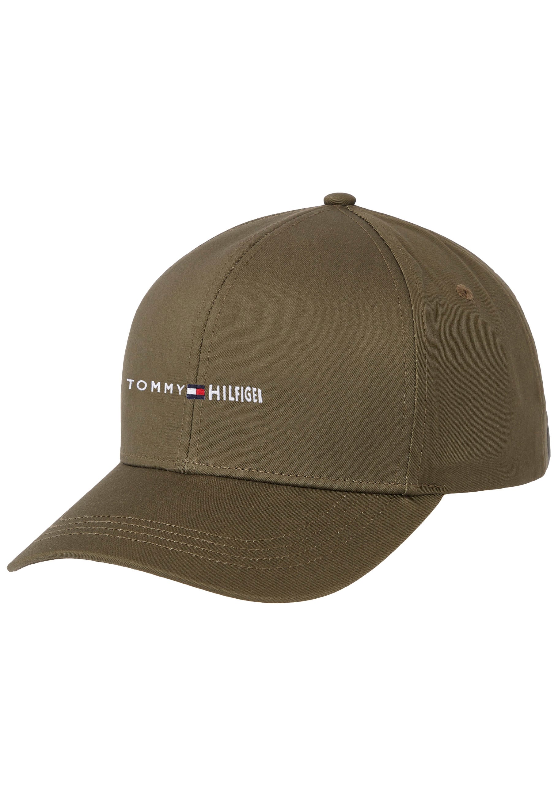 Tommy Hilfiger Baseball Cap »SKYLINE CAP«, mit Tommy Flag-Gravur auf  Klemmverschluss bei