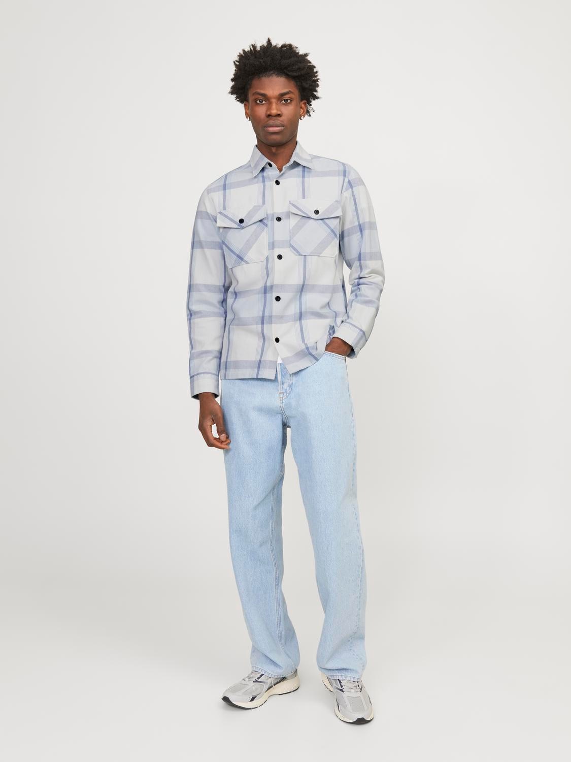 Jack & Jones Langarmhemd »JPRCCROY SPRING CHECK OVERSHIRT L/S SN«