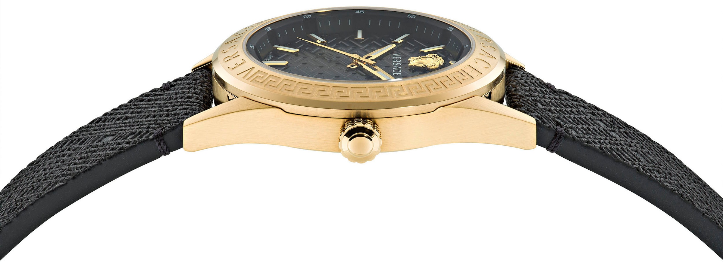 Versace Quarzuhr »V-CODE, VE6A00223«, Armbanduhr, Herrenuhr, Datum, Swiss Made