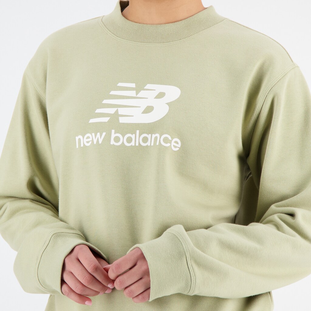 New Balance Sweatshirt »NB ESSENTIALS STACKED LOGO CREW«