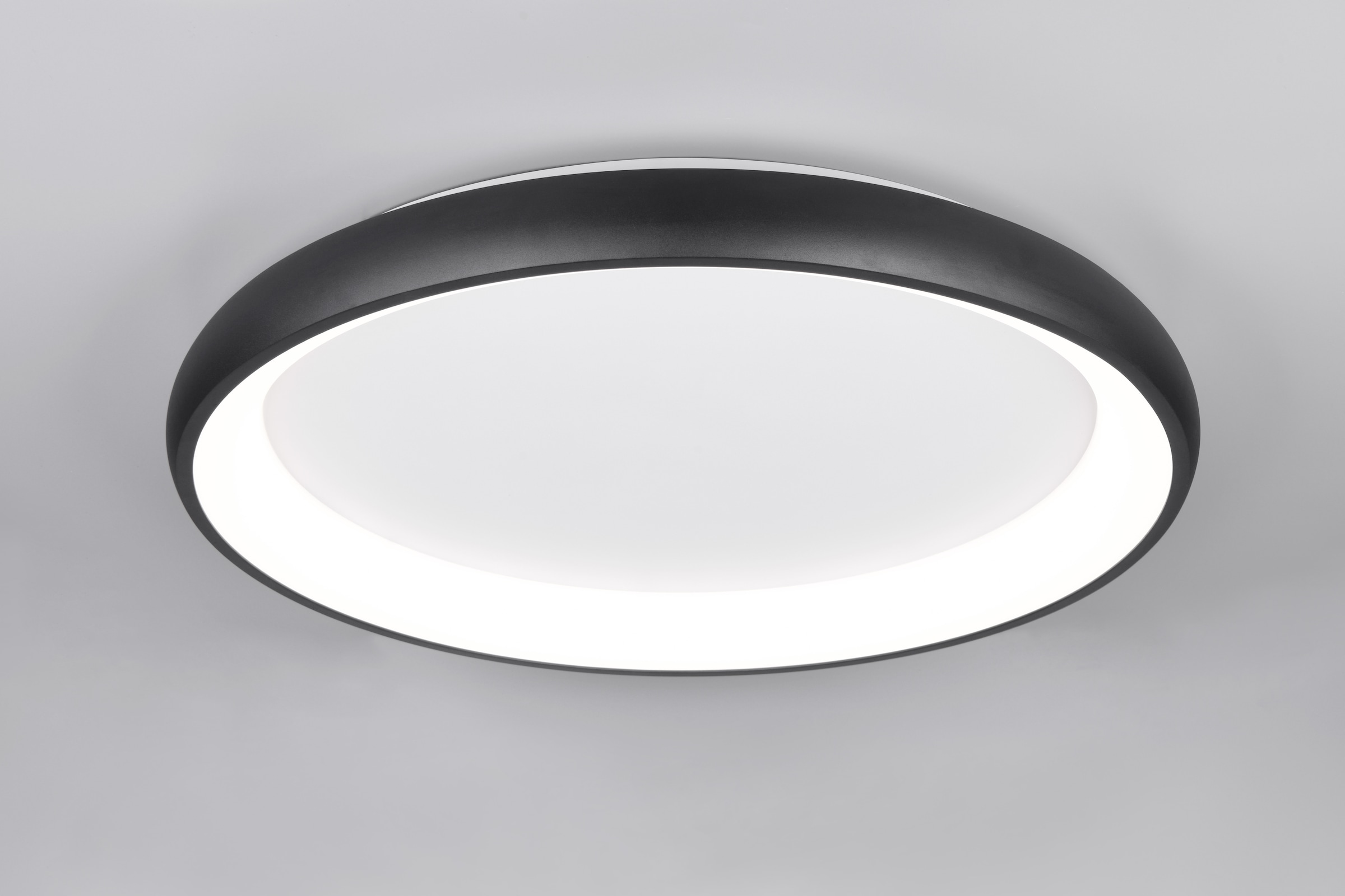 TRIO Leuchten LED Deckenleuchte »CARDONA, runde LED Deckenlampe Büro, Ø 75cm, 6900 Lumen 59W, dimmbar« LED-Board 1 Stk. warmweiß - kaltweiß CCT - Lichtfarbe einstellbar 2300/3000/4000K, auch Wandmontage möglich