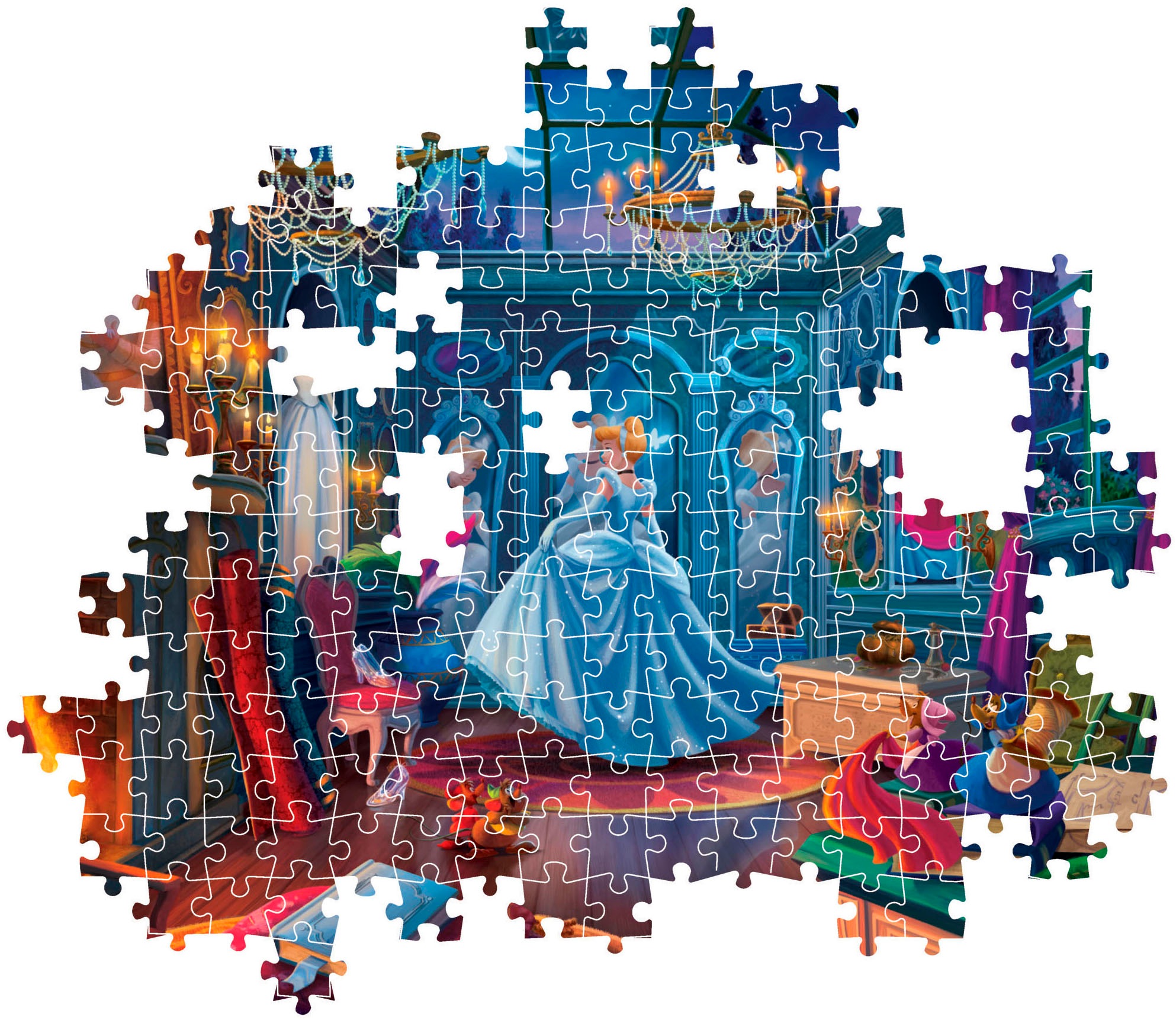 Clementoni® Puzzle »High Quality Disney Ever After Collection Cinderella« Made in Europe