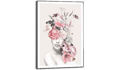 Reinders! Poster »Frau mit Blumenhut« bequem kaufen