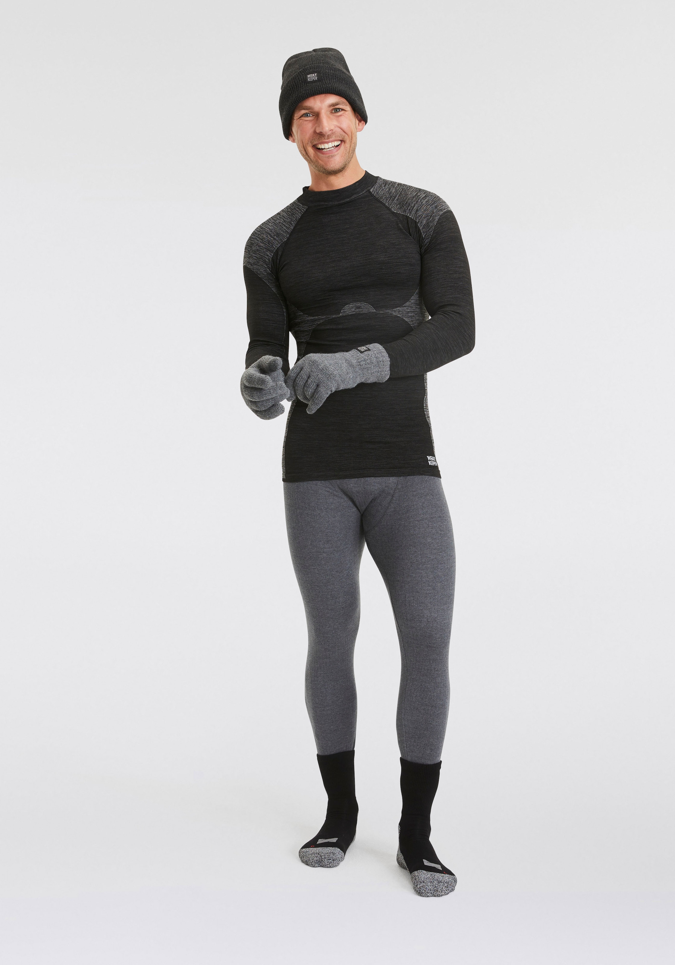 Heatkeeper Thermounterhose, Thermo Herren Legging Long John