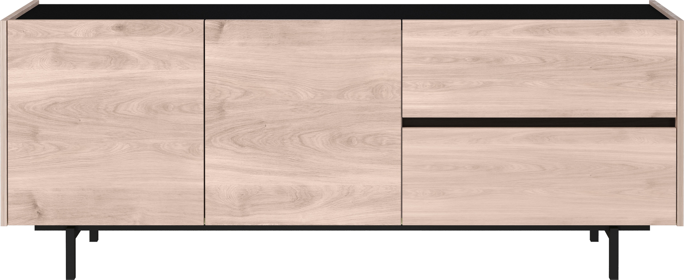 Lowboard »Cantoria«, Türen mit Soft close-Funktion, griffloses Design
