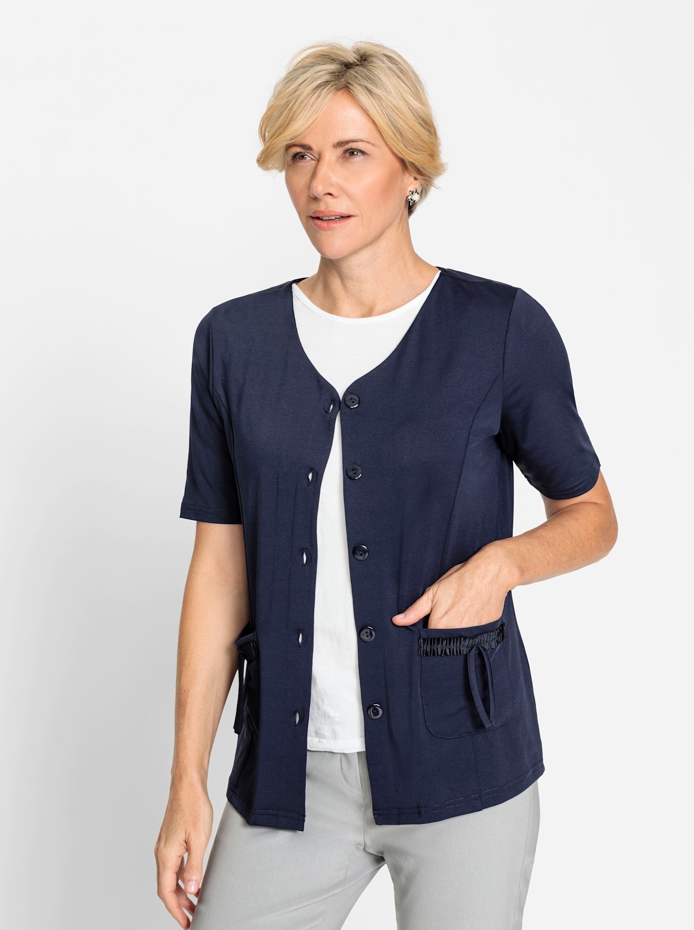 Lady Shirtjacke »Shirtjacke«, (1 tlg.)