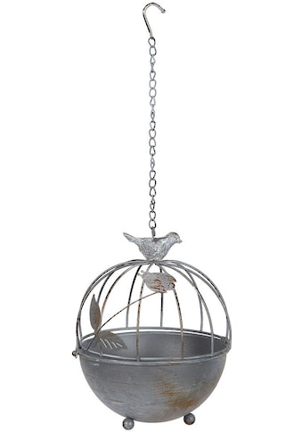 Ambiente Haus Vogeltränke »Vogelbad zum hängen aus Metall - Käfig«, (1 St.) kaufen