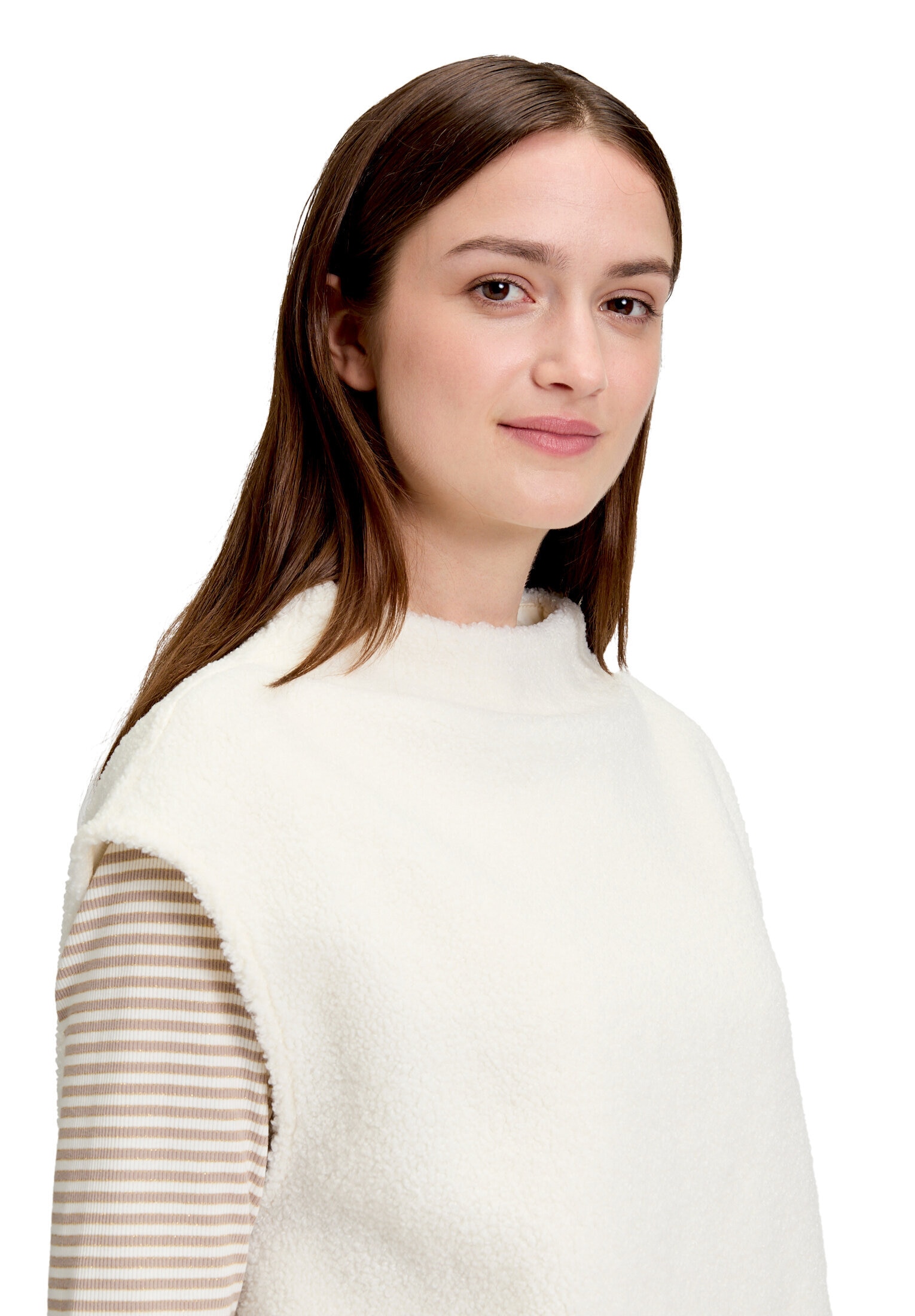 Betty&Co Shirttop »Sweatshirt mit Seitenschlitzen«