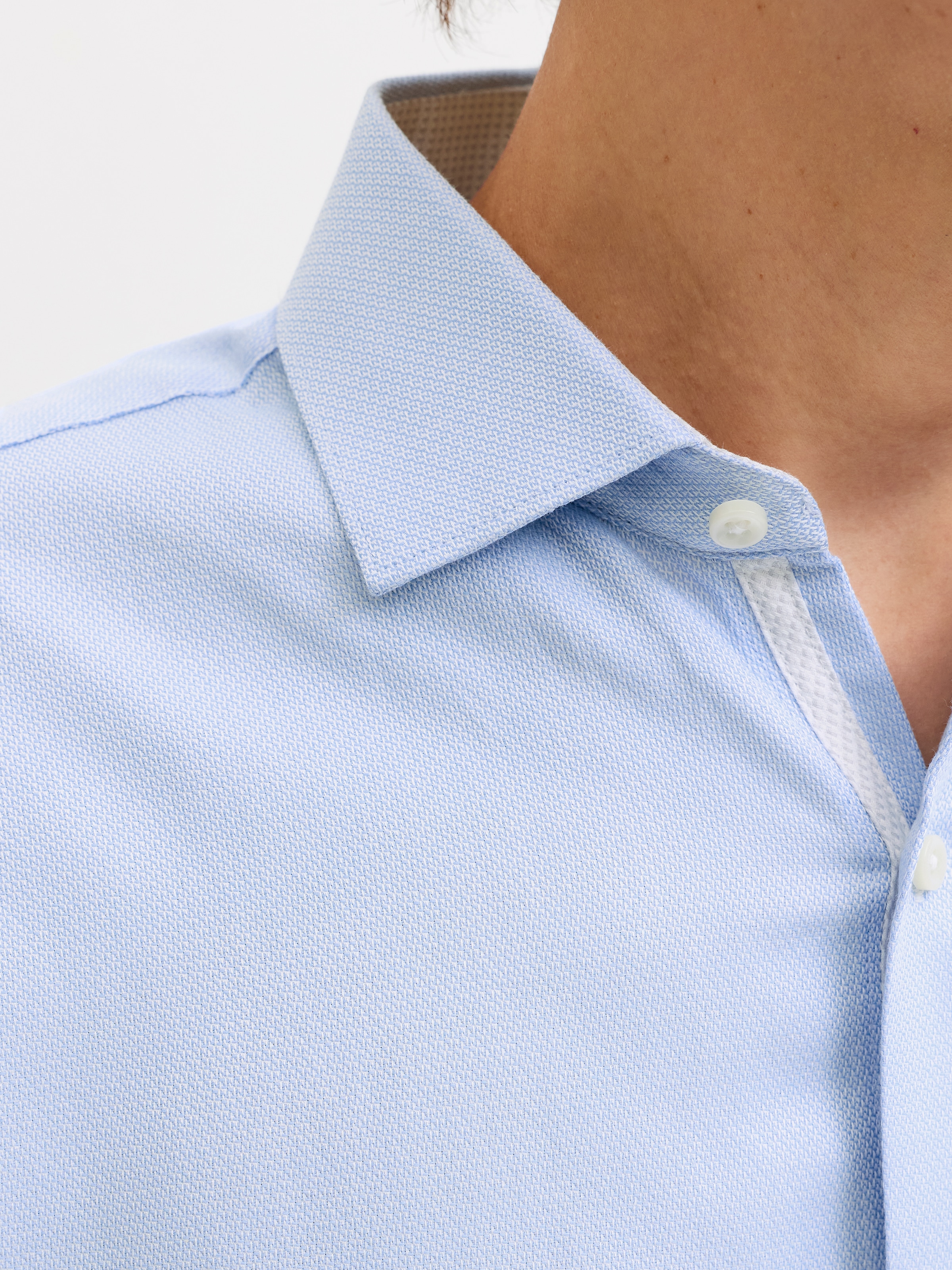 Jack & Jones Langarmhemd »JPRBLAPARKER DETAIL L/S SHIRT NOOS«