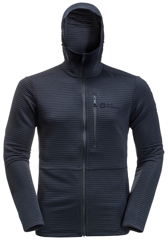 Jack Wolfskin Fleecejacke »MODESTO HOODED JKT MEN«, mit Kapuze