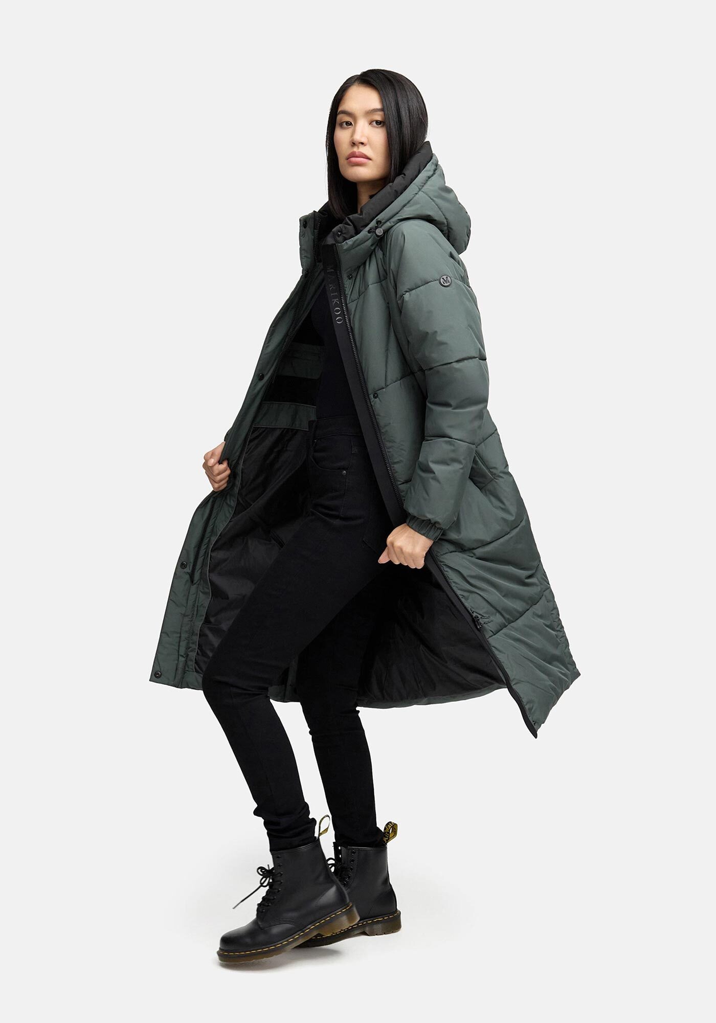 Marikoo Winterjacke »Marikoo Yaskaa Damen Herbst Winter Parka Jacke N112«