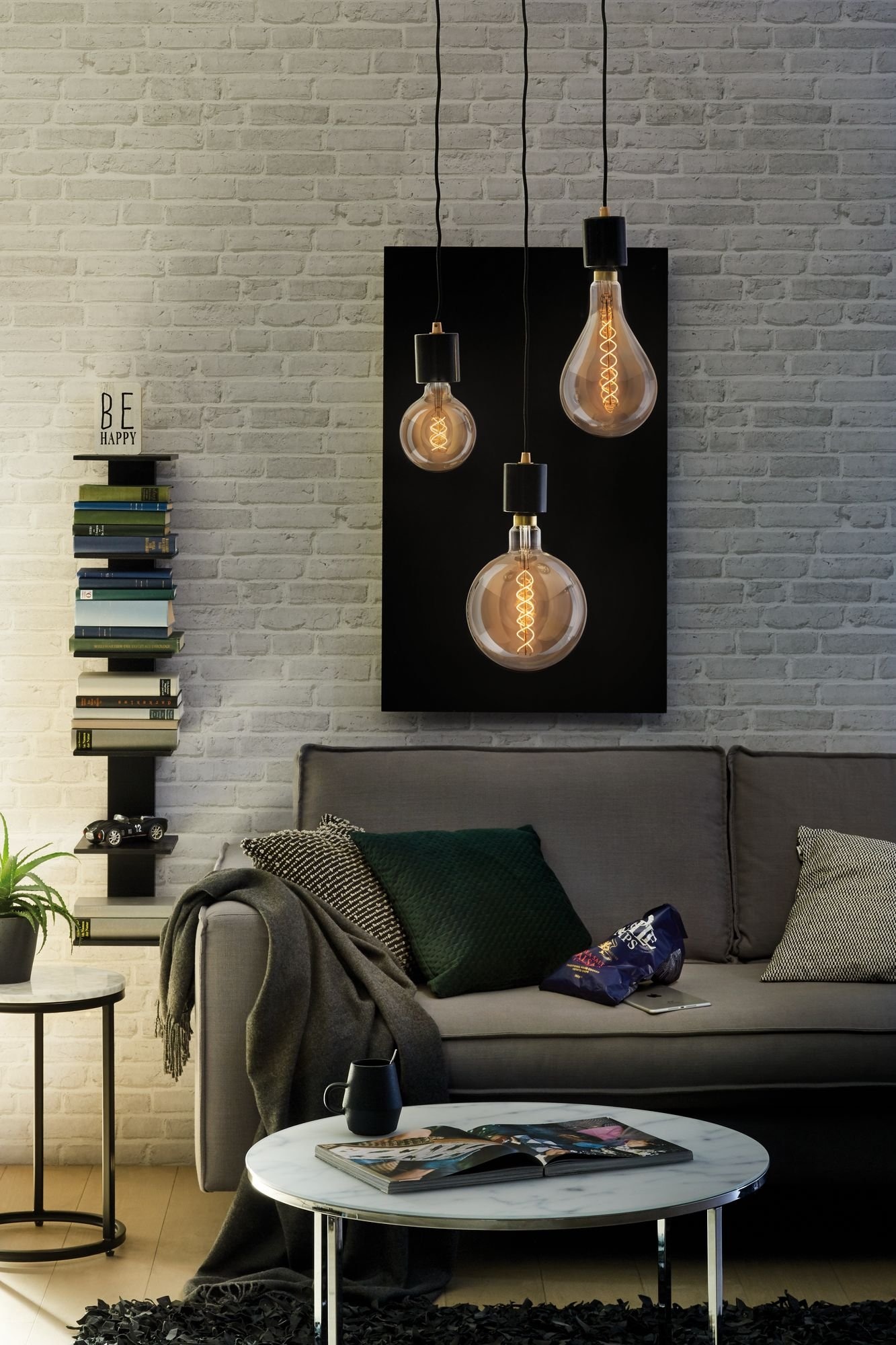 Paulmann LED-Leuchtmittel »Globe125 230lm 1800K gold 4W spiral Filament«, 1 St.
