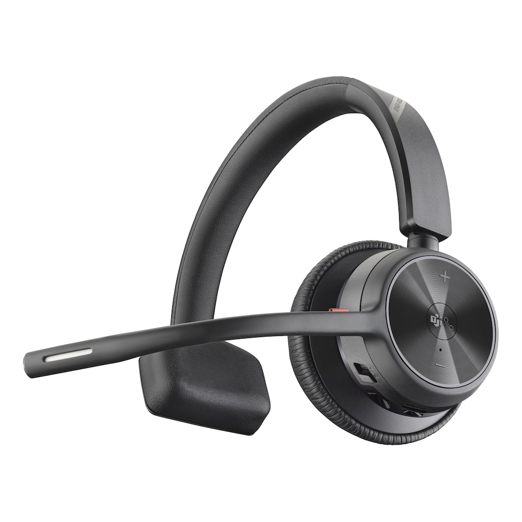 Poly Wireless-Headset »BT Headset Voyager 4310 USB-A/C Teams«, Bluetooth, Noise-Cancelling