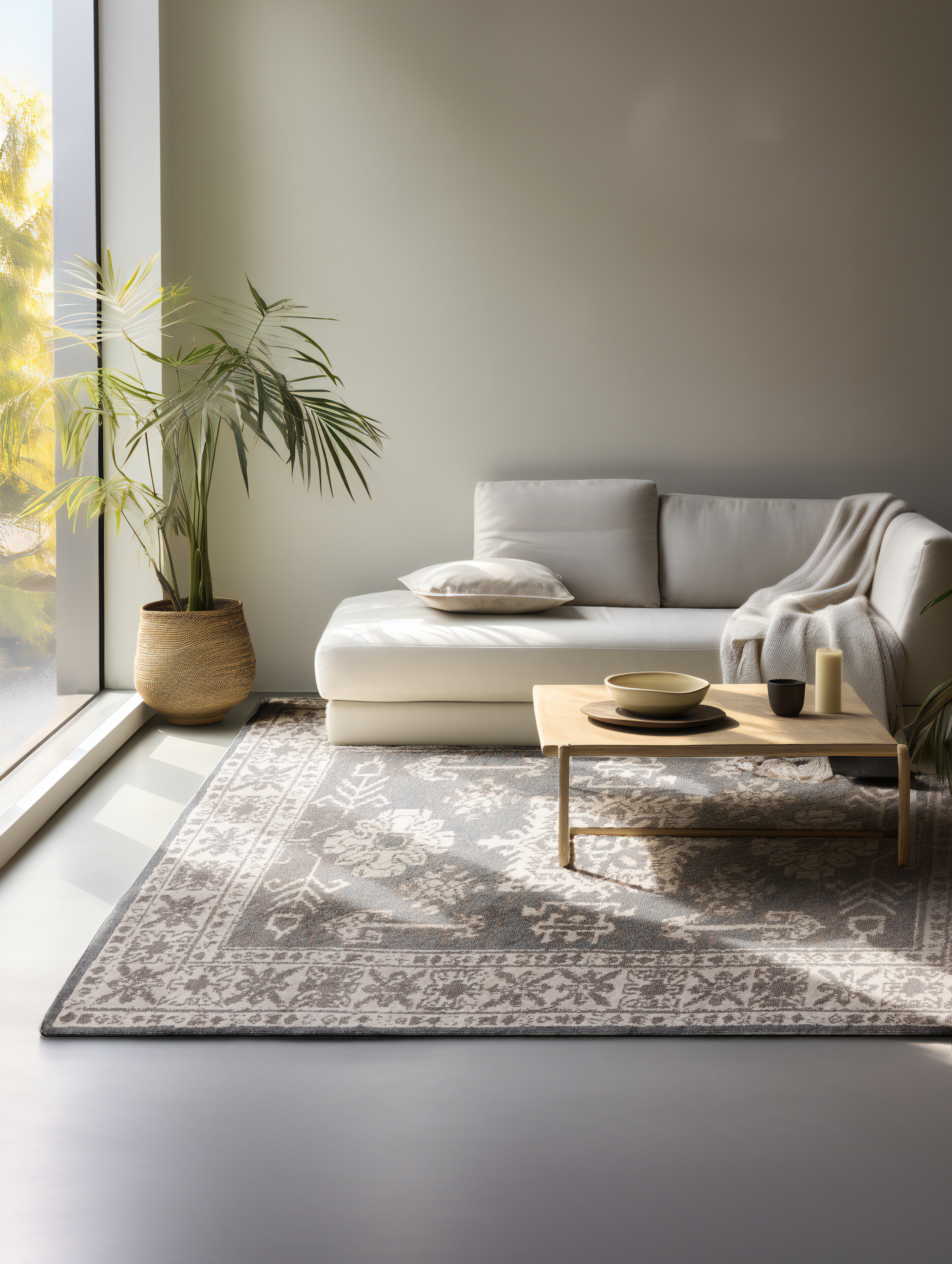 HANSE Home Teppich »Flöde«, rechteckig, 8 mm Höhe, Orient Optik, strapazierfähig, pflegeleicht, robust