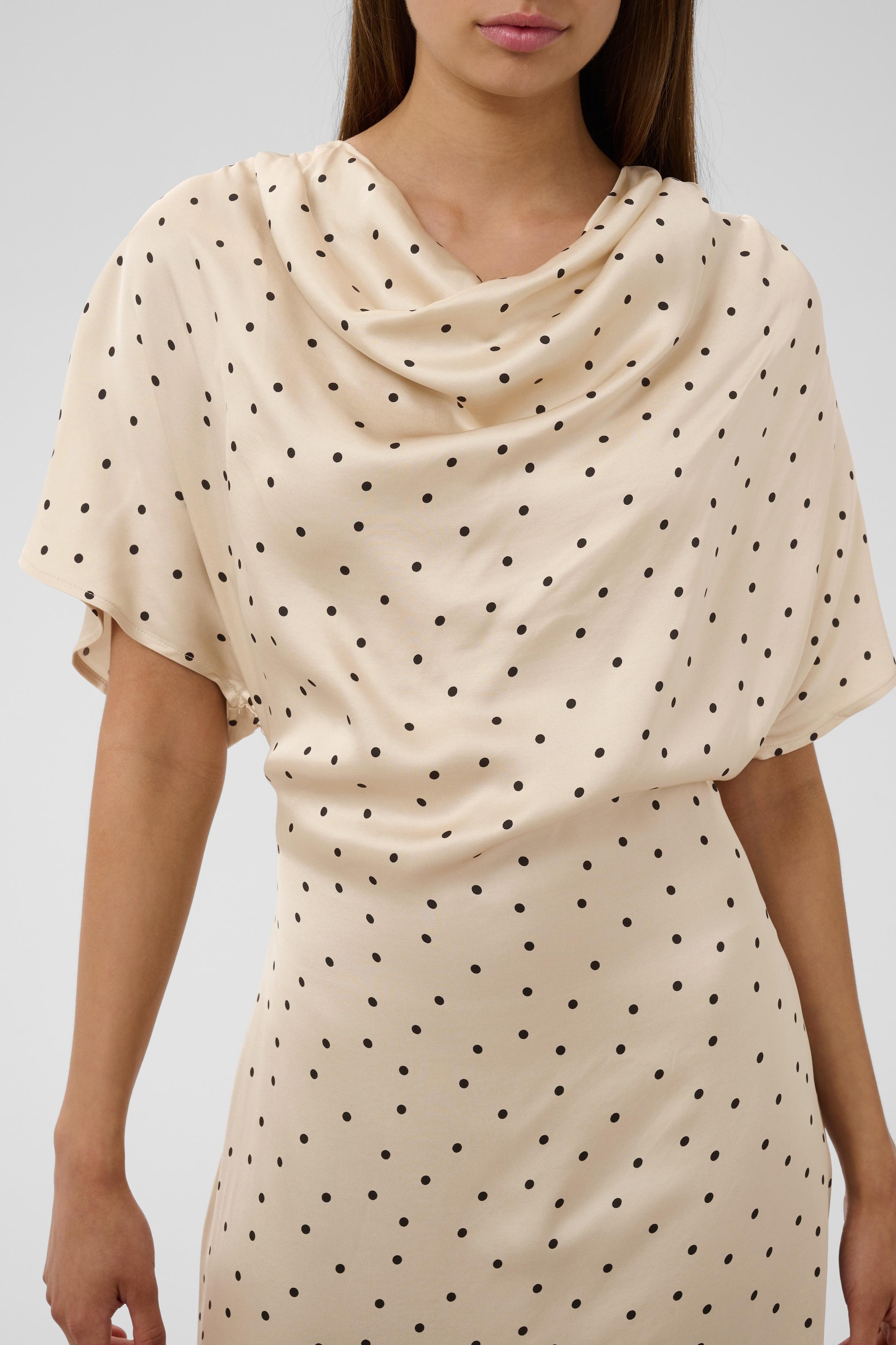 SOAKED IN LUXURY Midikleid »Damen Kleid SLClero«