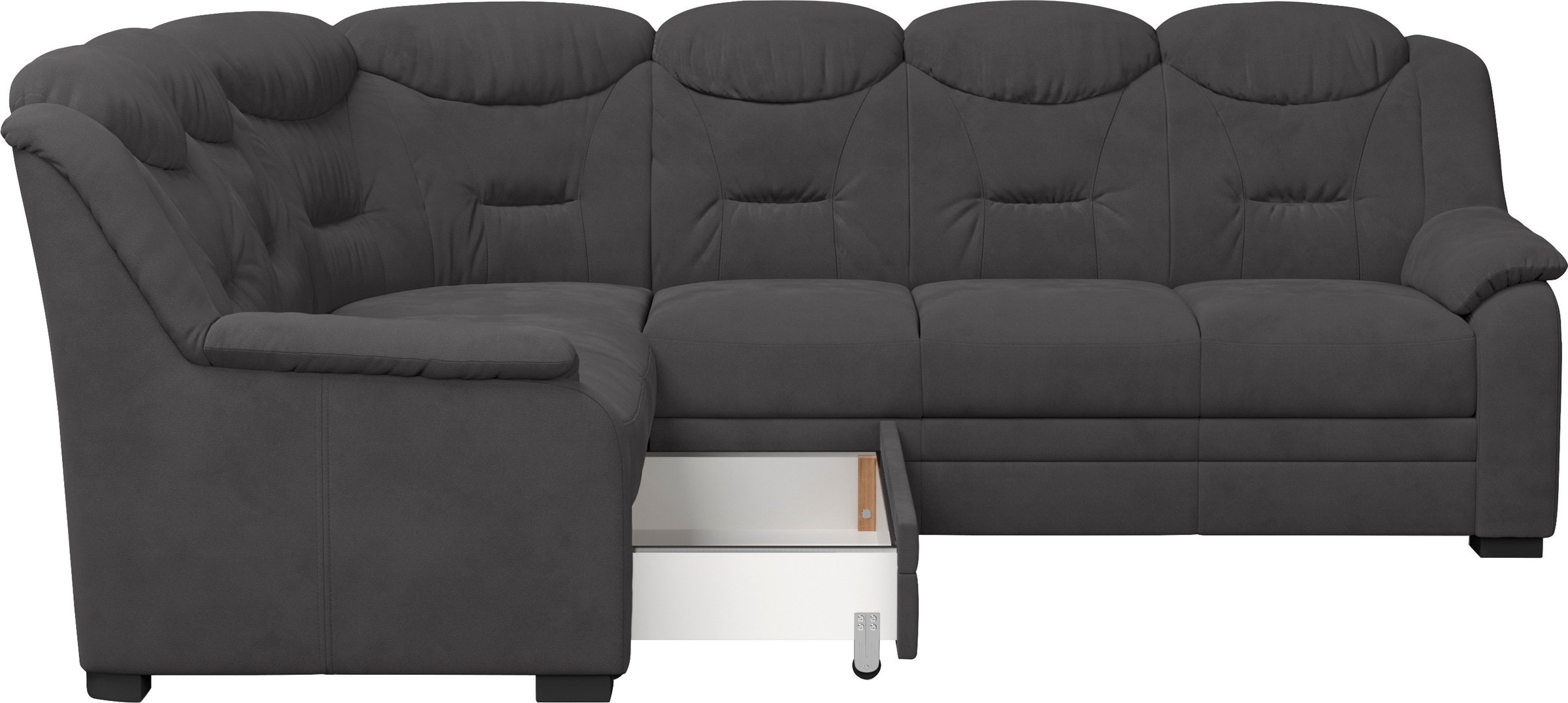 COTTA Ecksofa »Marcus L-Form«, wahlweise mit Bettfunktion & Stauraum