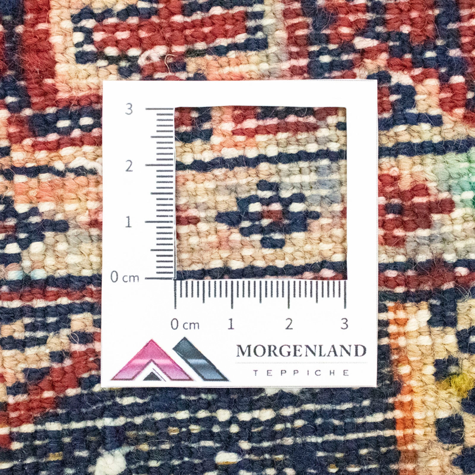 blau«, rechteckig handgeknüpft Teppich online kaufen »Turkaman Wollteppich morgenland