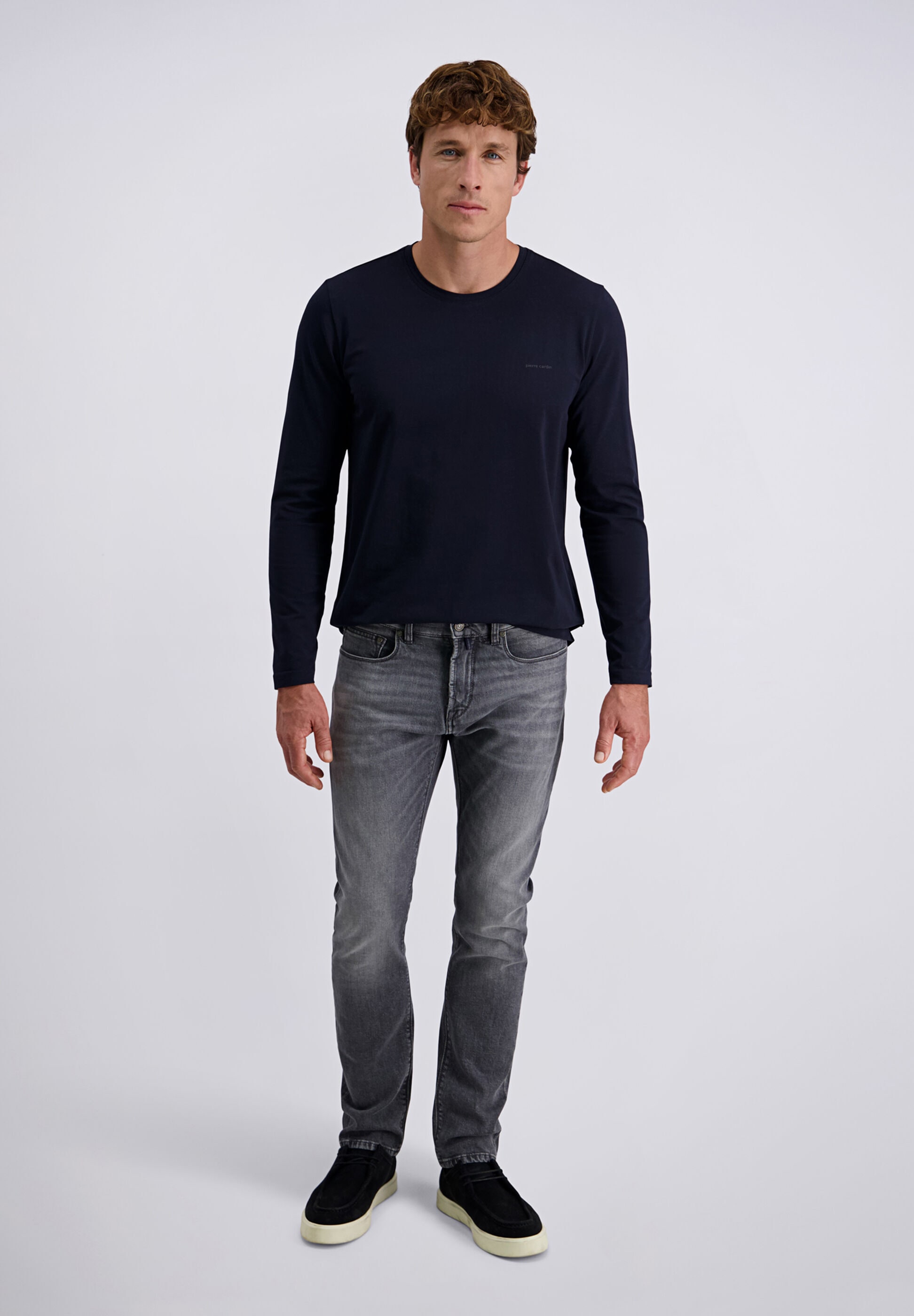 Pierre Cardin Tapered-fit-Jeans »Lyon« mit schmaler Passform