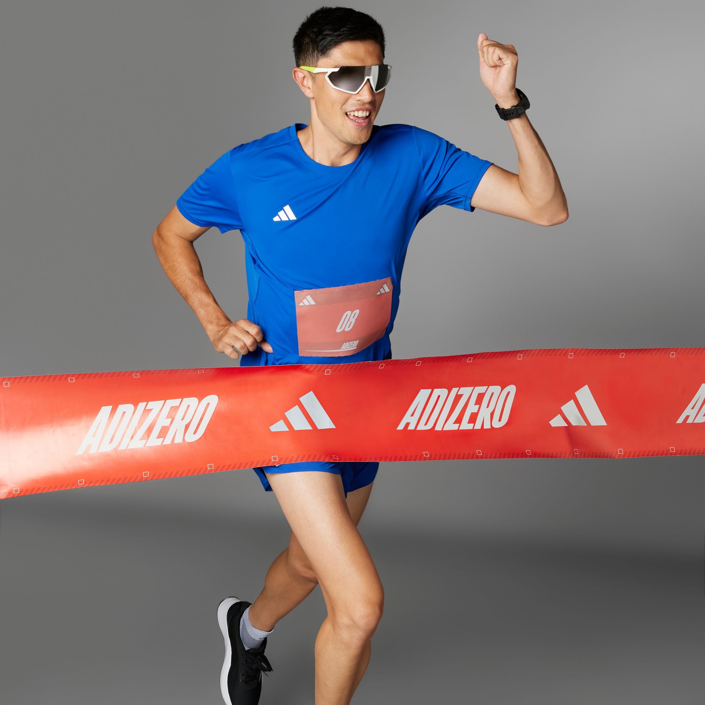 adidas Performance Laufshirt »ADIZERO E TEE«