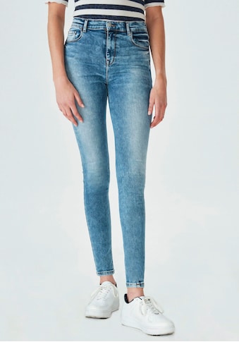 LTB Skinny-fit-Jeans »AMY«, mit langem, extra engem Beinverlauf, hoher Leibhöhe und... kaufen