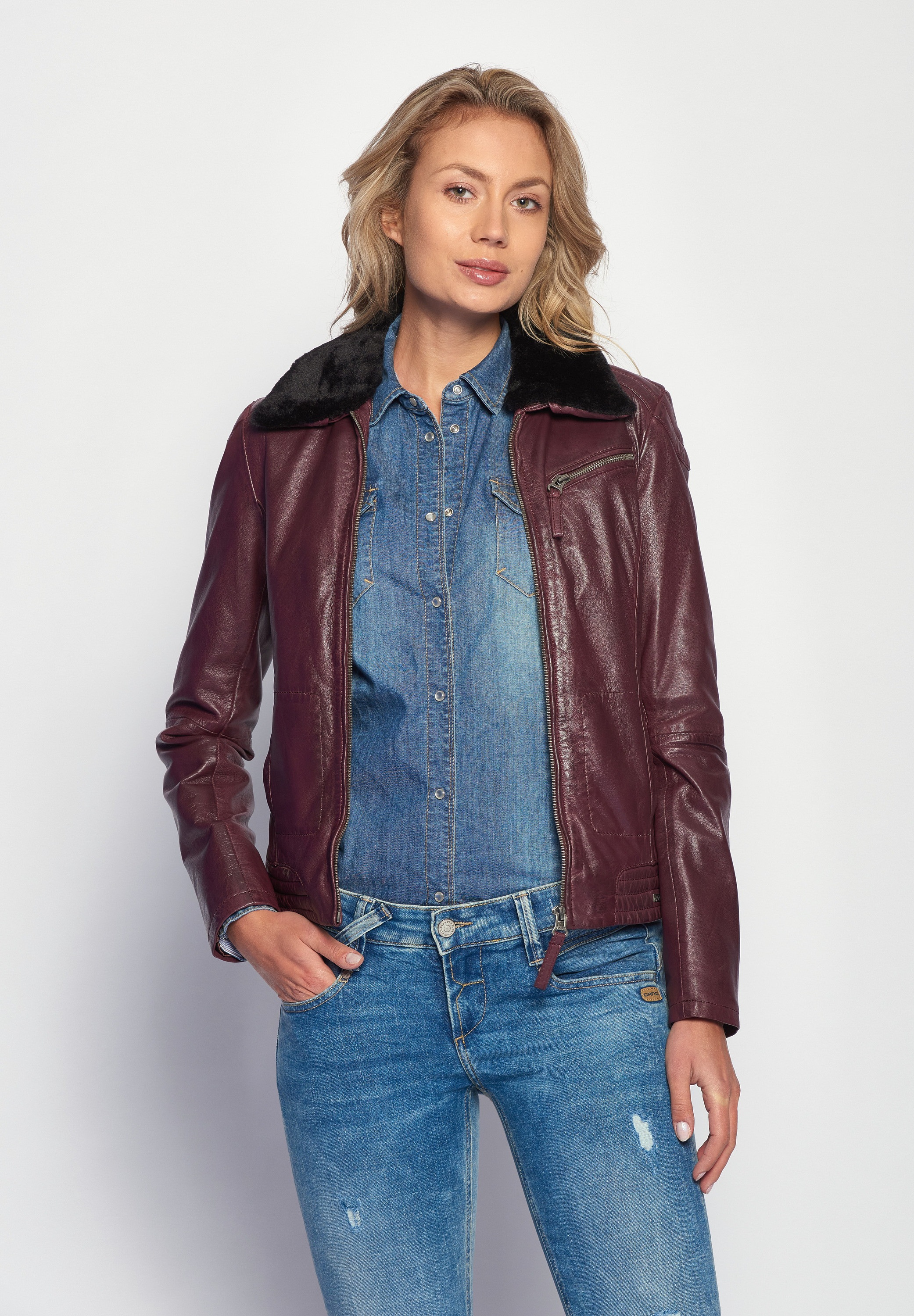 Maze Lederjacke »Lederjacke Morelia«