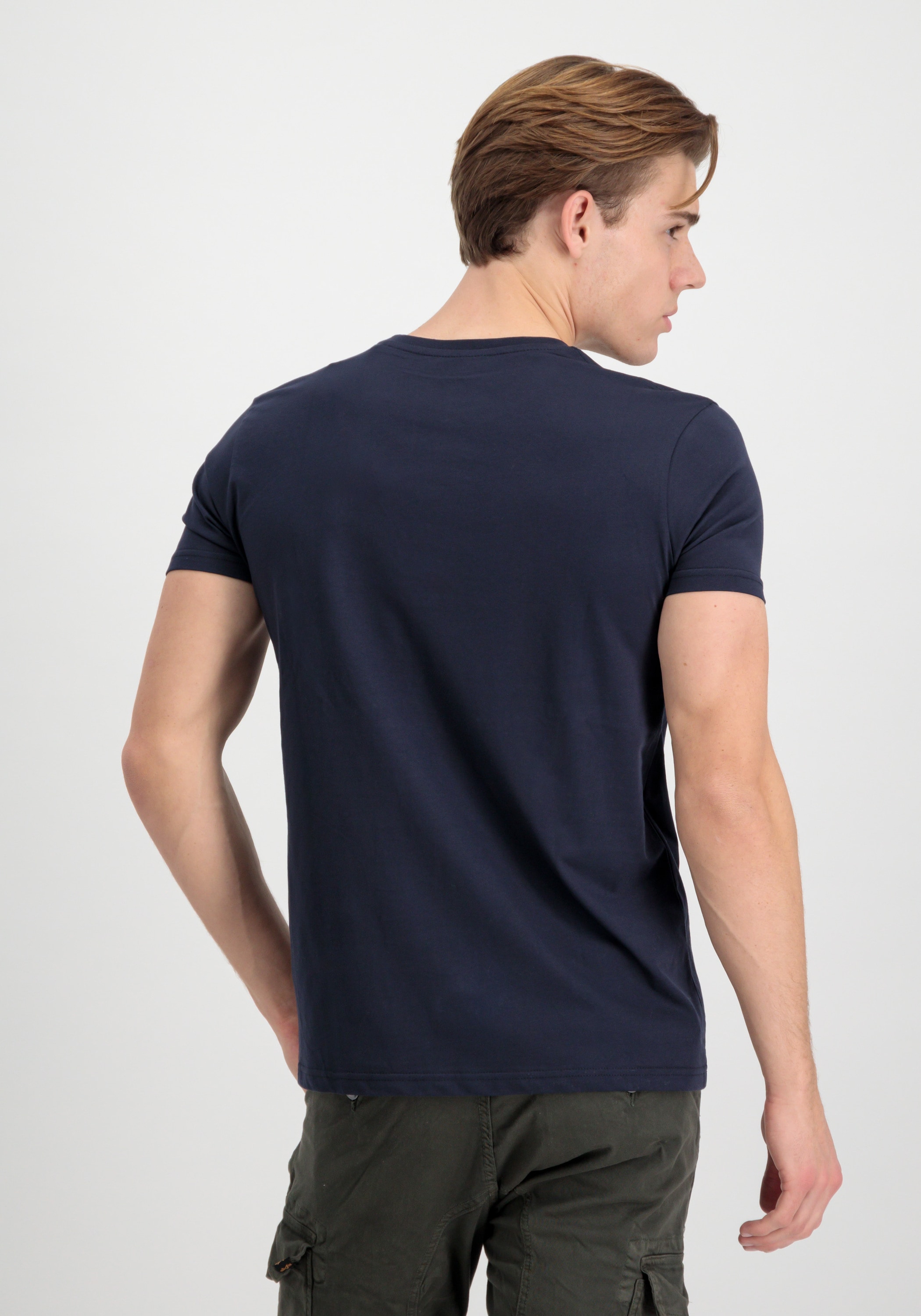 Alpha Industries T-Shirt »Alpha Industries Men - T-Shirts Basic T-Shirt SL«