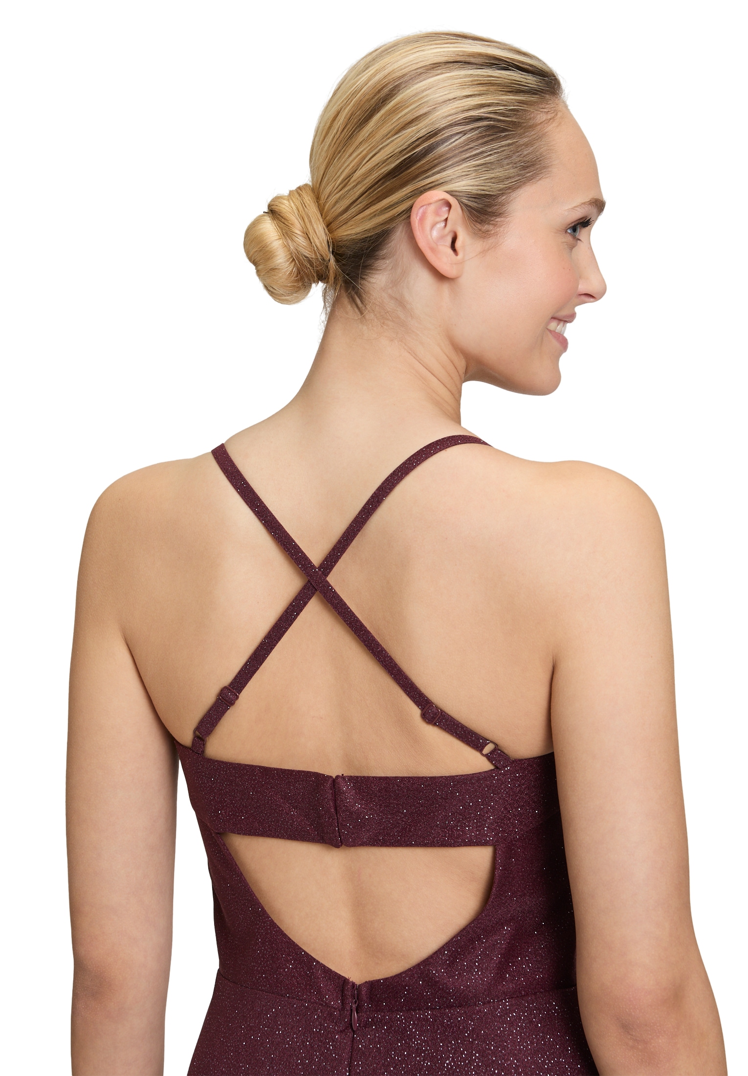 Vera Mont Abendkleid »Abendkleid mit Wasserfallausschnitt«