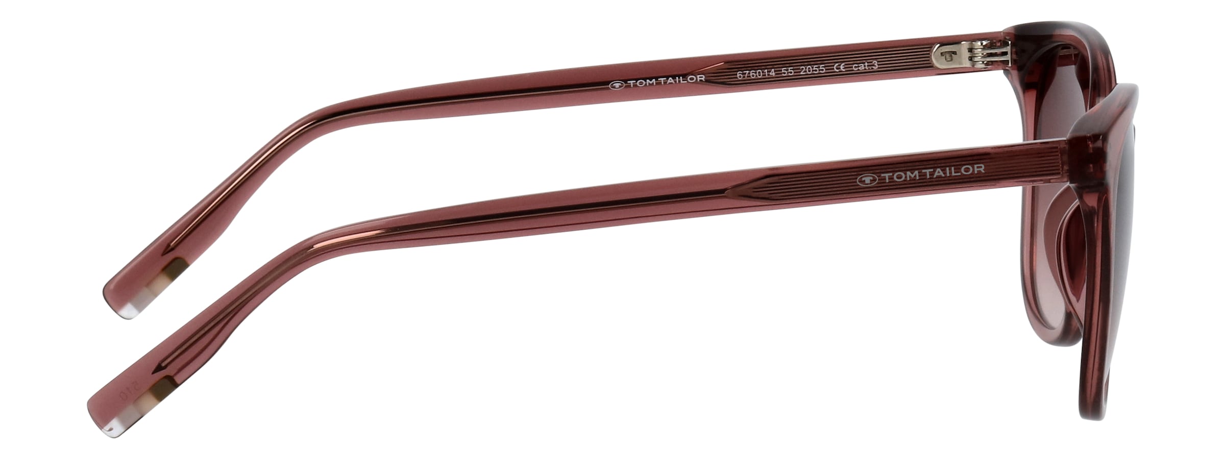 TOM TAILOR Sonnenbrille »Modell 676014« Form Feminin, Logoschriftzug auf Bügel, Kunststofffassung