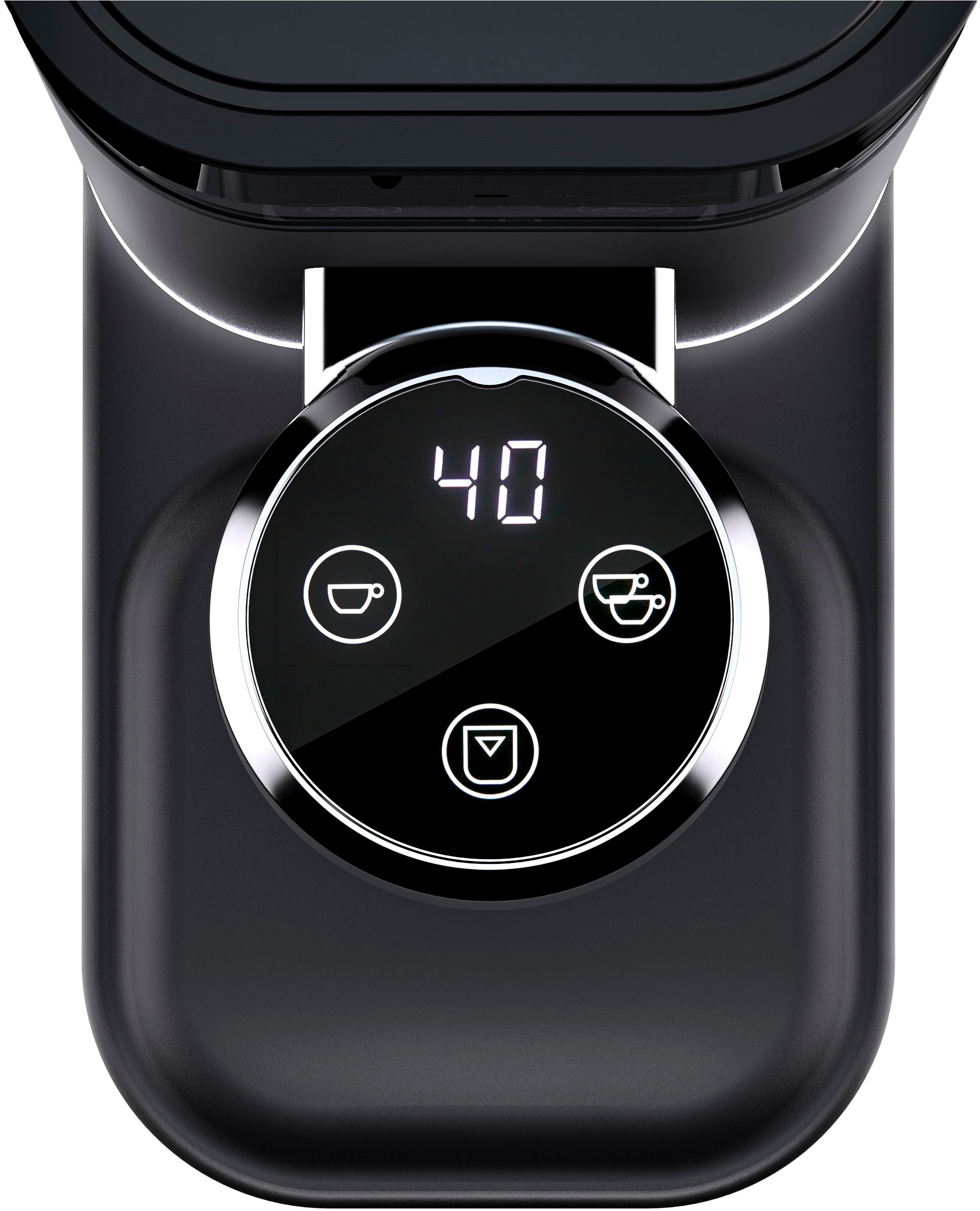 WMF Kaffeemühle »Lumero«, 150 W, Kegelmahlwerk, 180 g Bohnenbehälter, 40 Mahlgrade, Edelstahlmahlwerk, LED-Display, 150 Watt, Cromargan