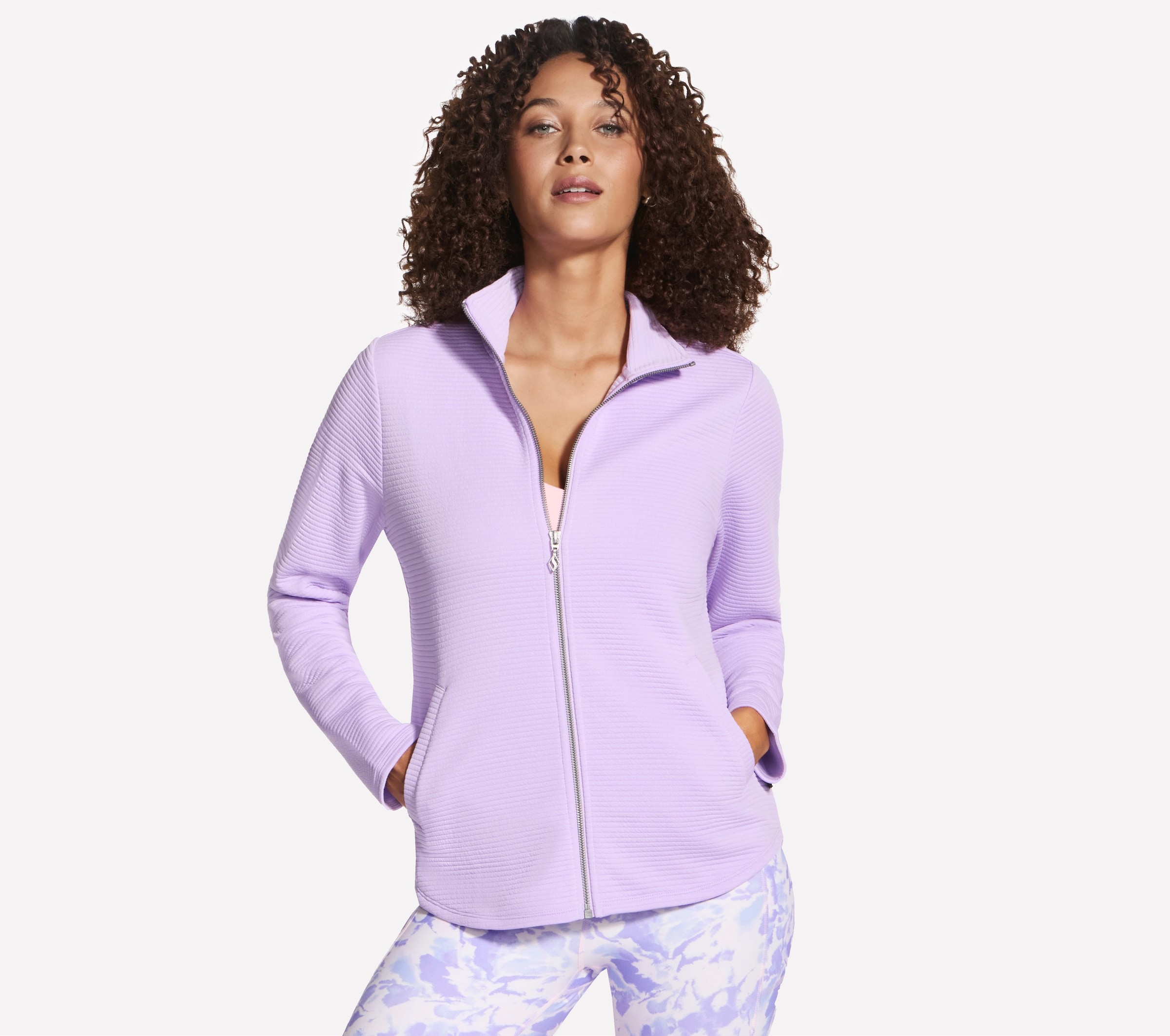 Skechers Trainingsjacke »Women's Jacket« mit Reißverschluss, aus elastischem Jersey-Material