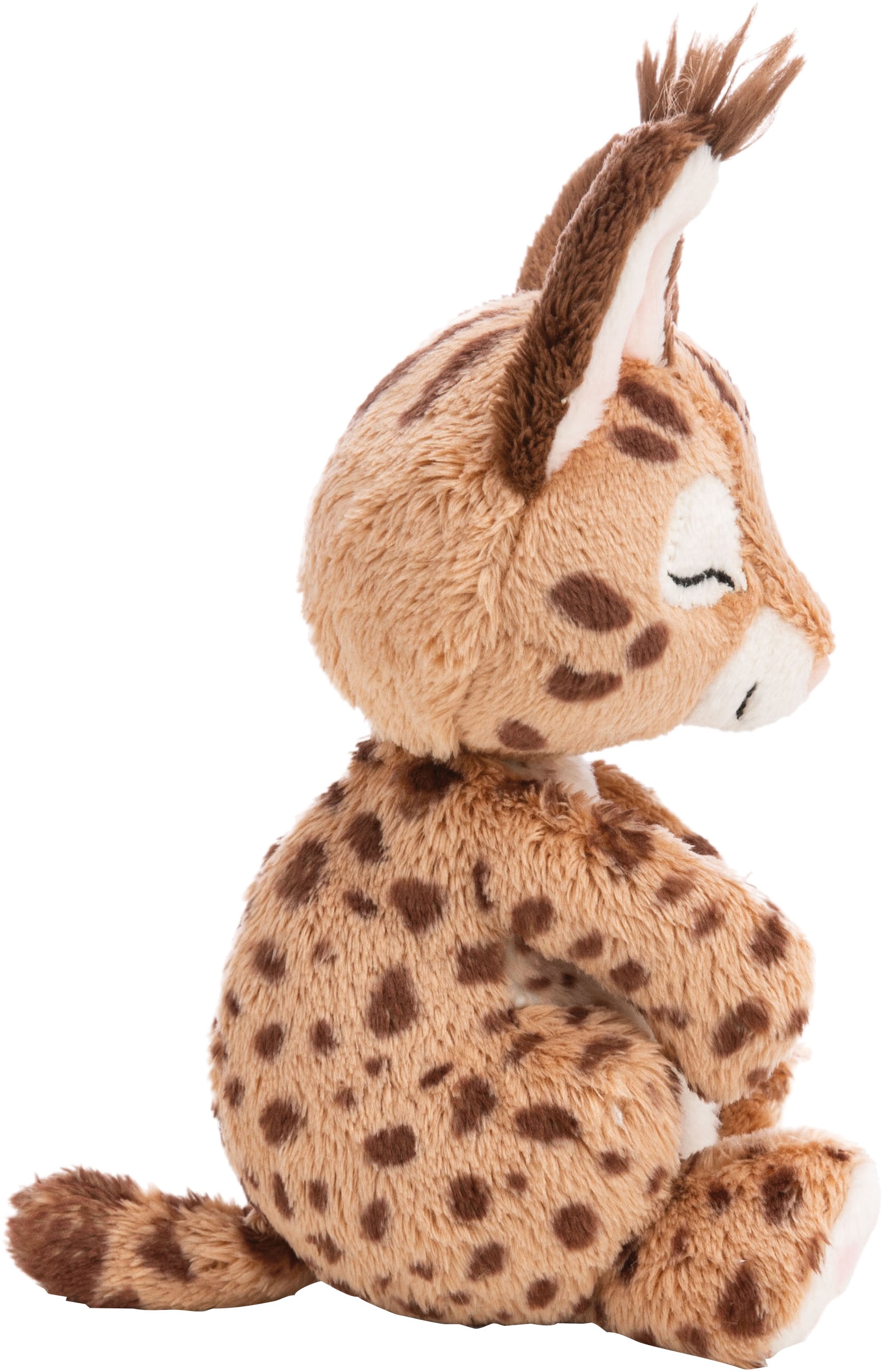 Nici Kuscheltier »Sleeping Pets, Karakal, 12 cm« im Körbchen