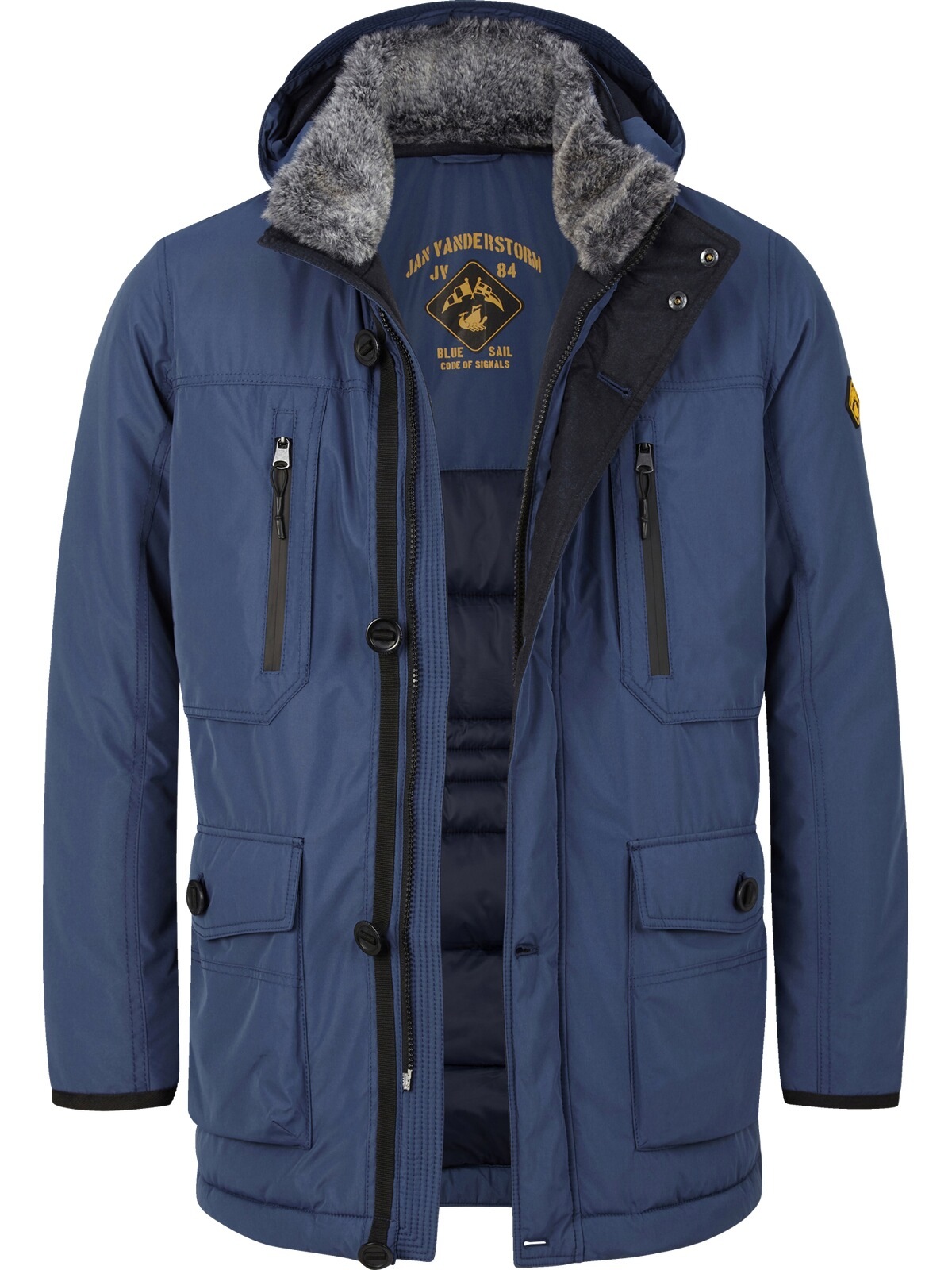 Jan Vanderstorm Winterjacke »Funktionsjacke BOTULFR«, (1 St.)