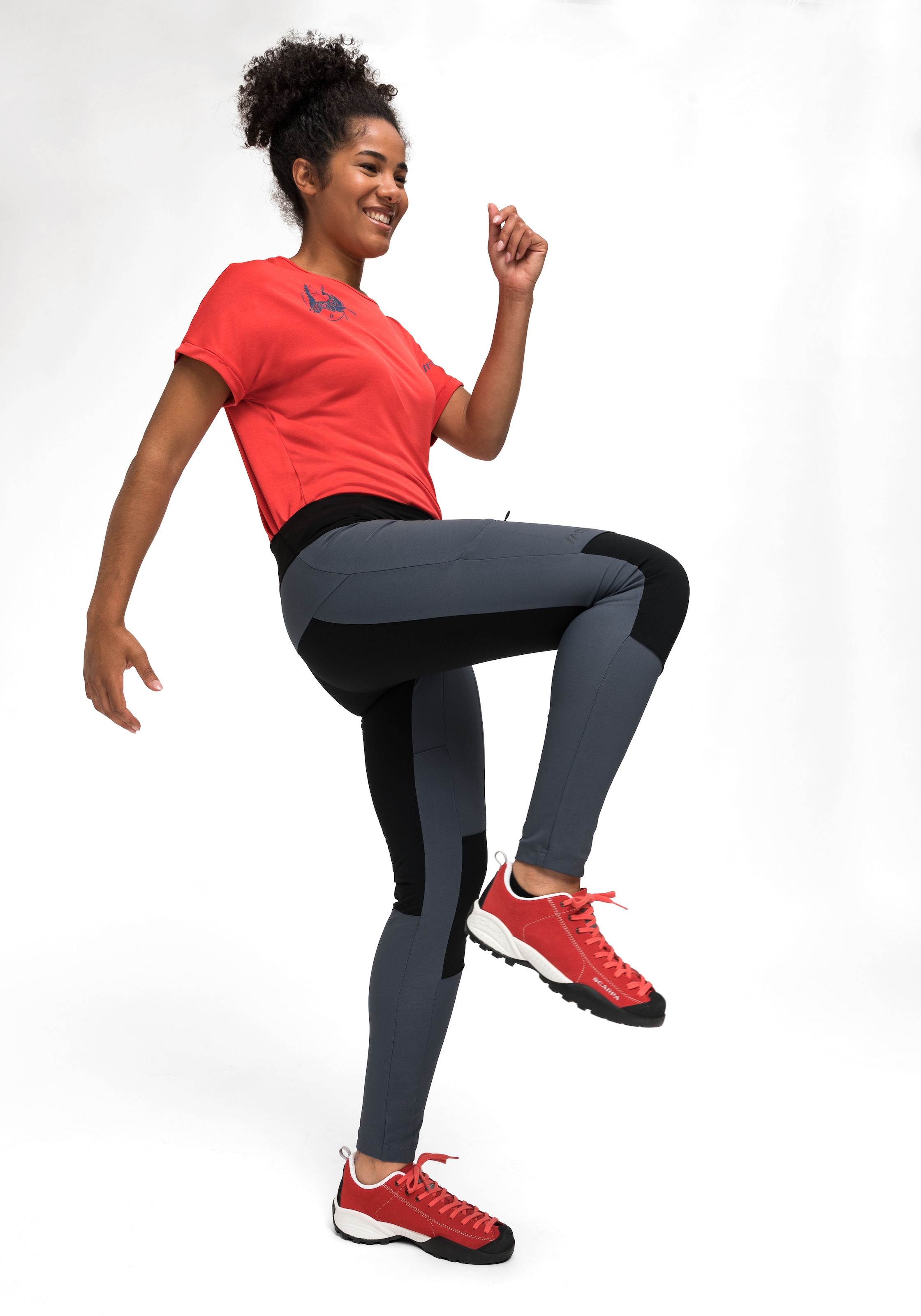 Maier Sports Outdoorhose »Dacit W«, Damen Wanderhose, lange Outdoor-Tight, Trekkinghose