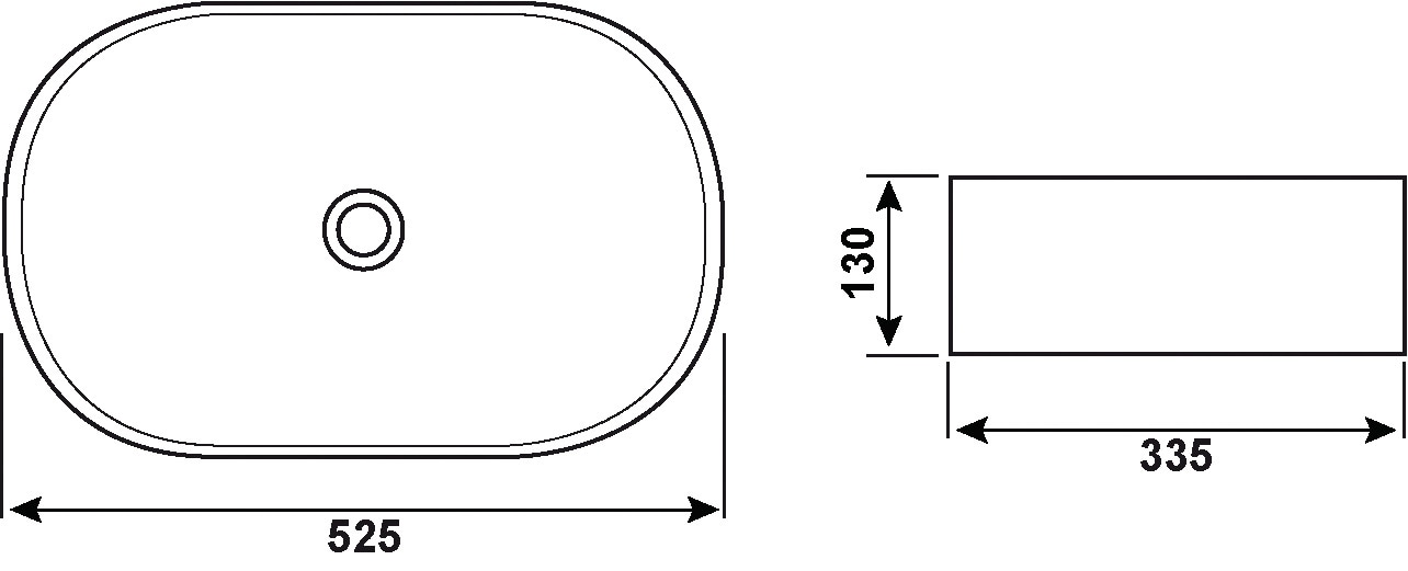 CORNAT Aufsatzwaschbecken »BELAS«