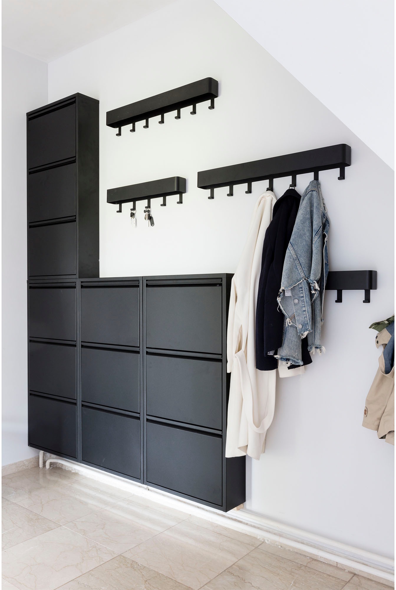 Spinder Design Schuhschrank »Billi«, Metall, Breite 50 cm