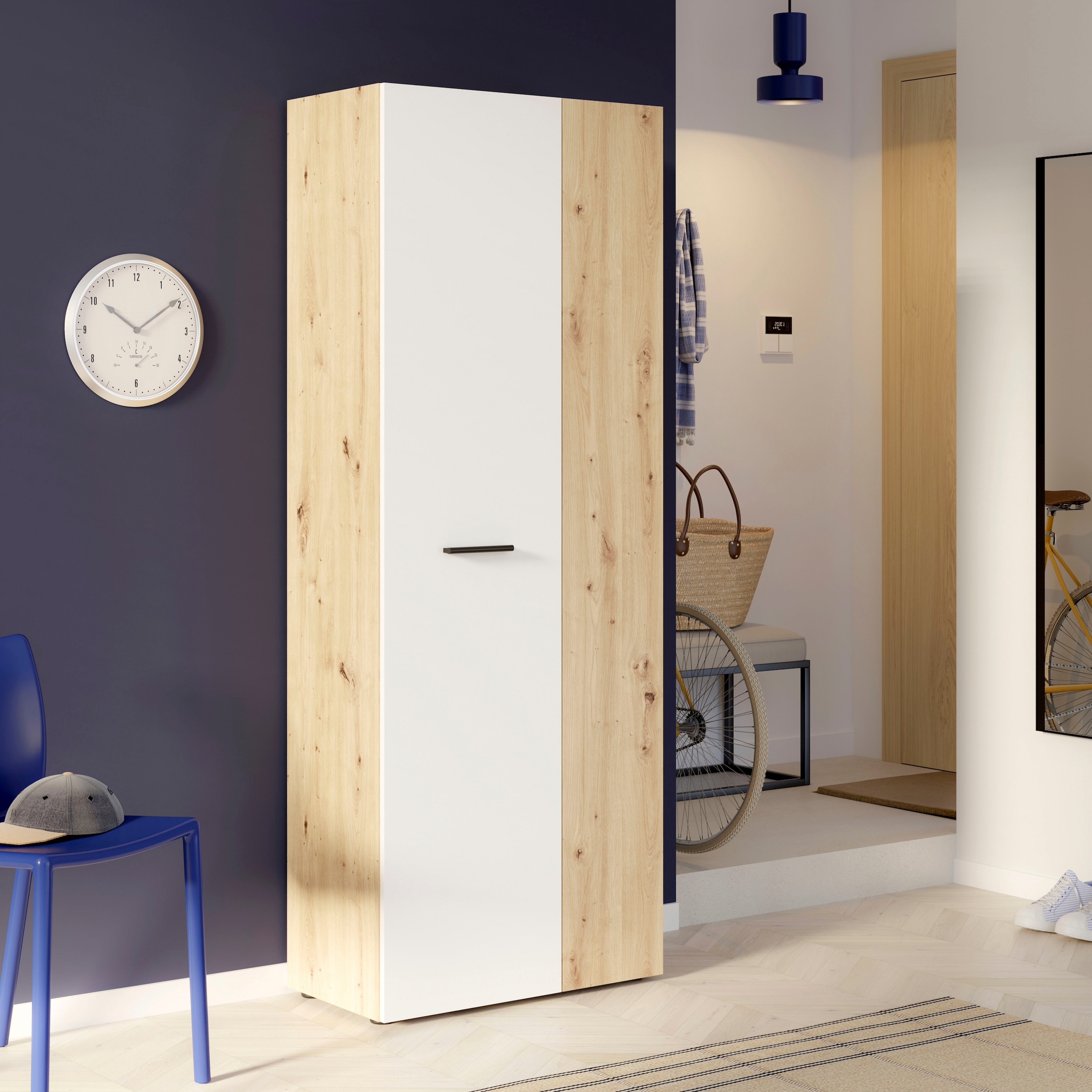 FORTE Schuhschrank »NET306«, Schuhschrank, inklusive Einlegböden, verschiedene Dekore