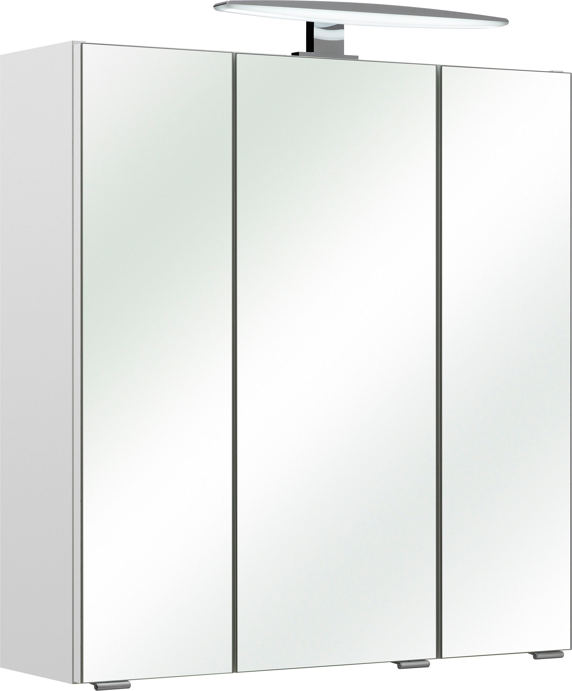 PELIPAL Spiegelschrank 953«, Schalter-/Steckdosenbox »Quickset Jahren Beleuchtung, Garantie XXL | 3-türig, kaufen 3 online 65 cm, LED- Breite mit