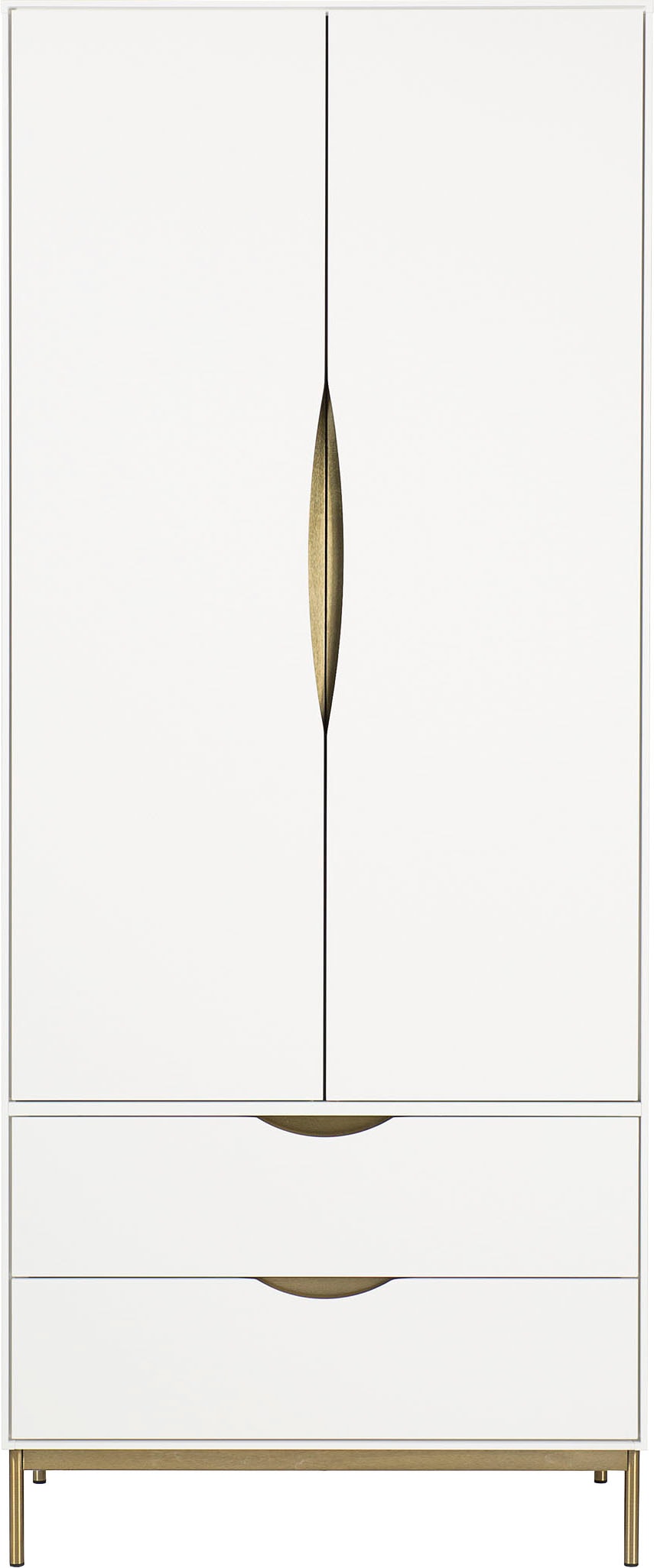 andas Kleiderschrank »KOBE« Schöne Griffe, viel Stauraum, Breite 80 cm, FSC®-zertifiziert